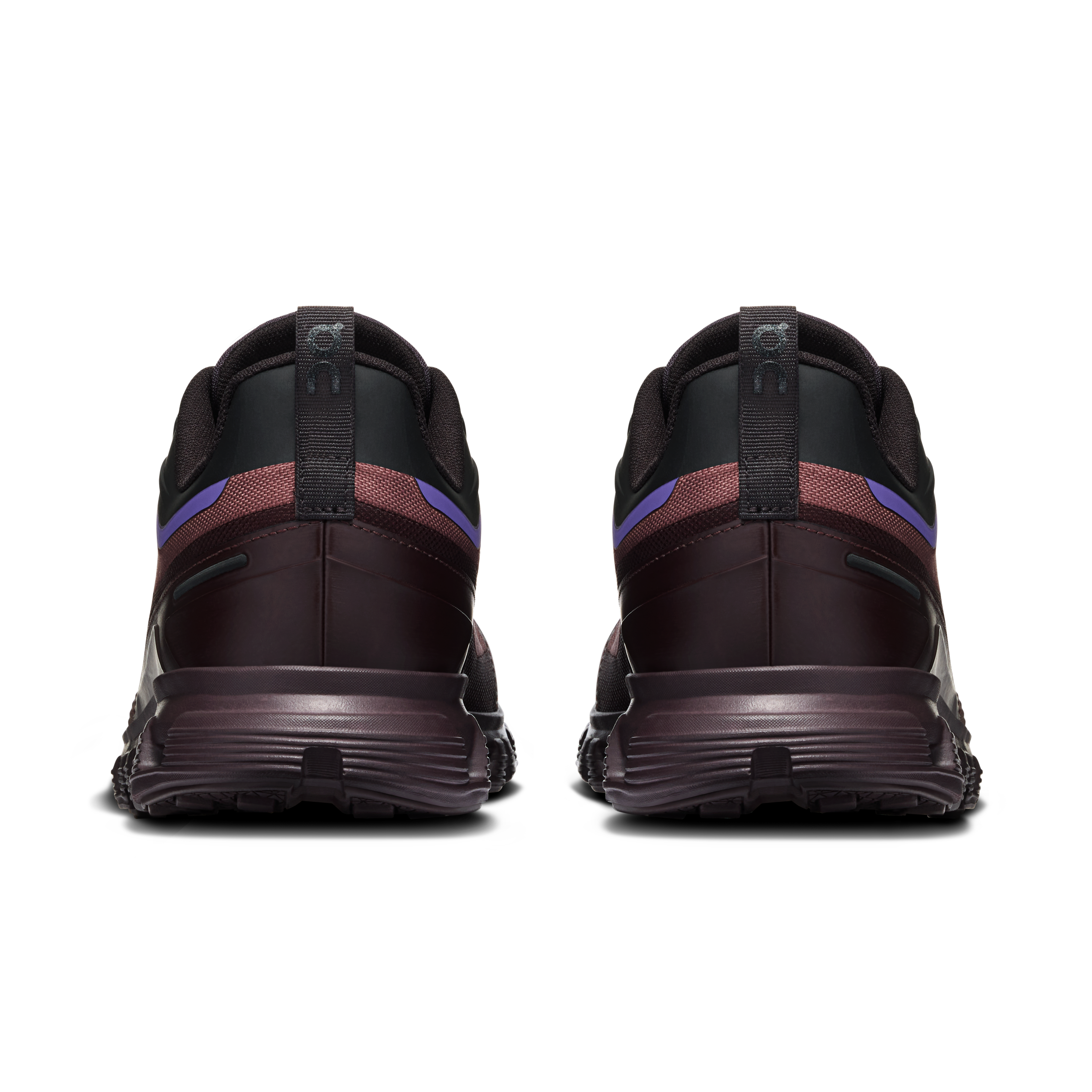 On Cloud 6 Geo Waterproof Black & Tyrian Men Active life Shoes