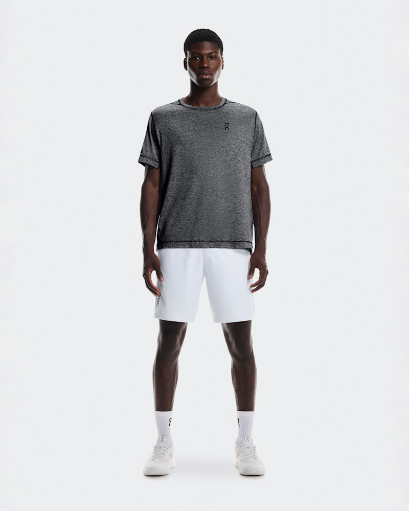 On Men's Courtside Shorts in White, Size: Large, Polyester