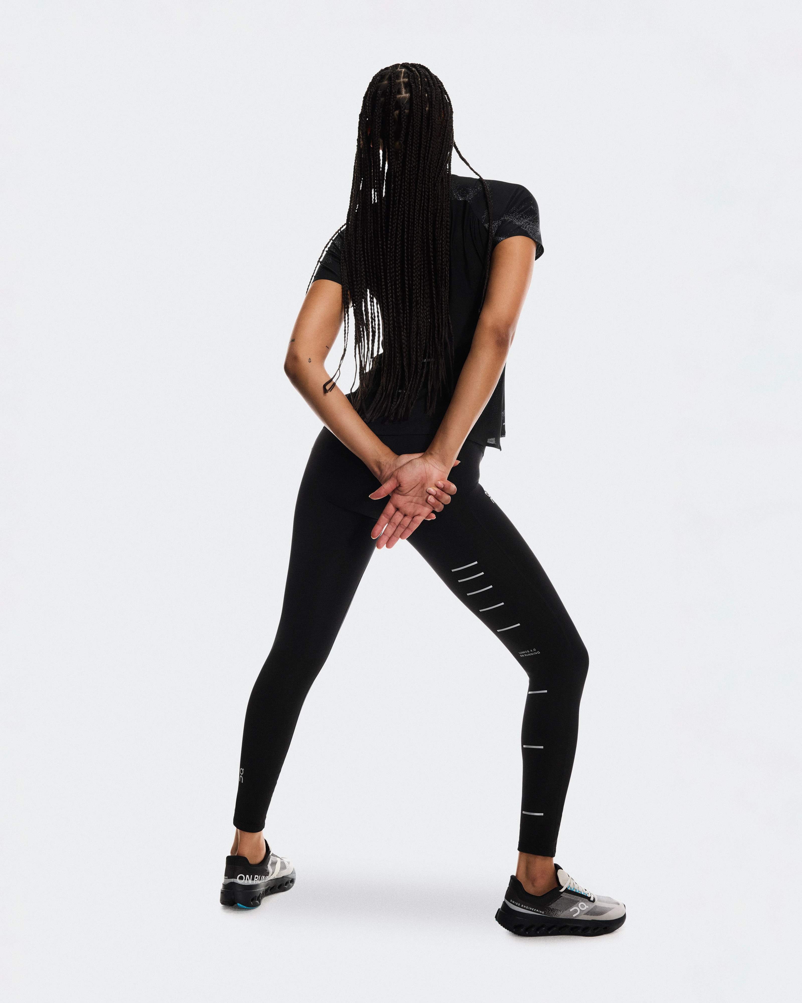 On Performance Tights Lumos Black Women Tights