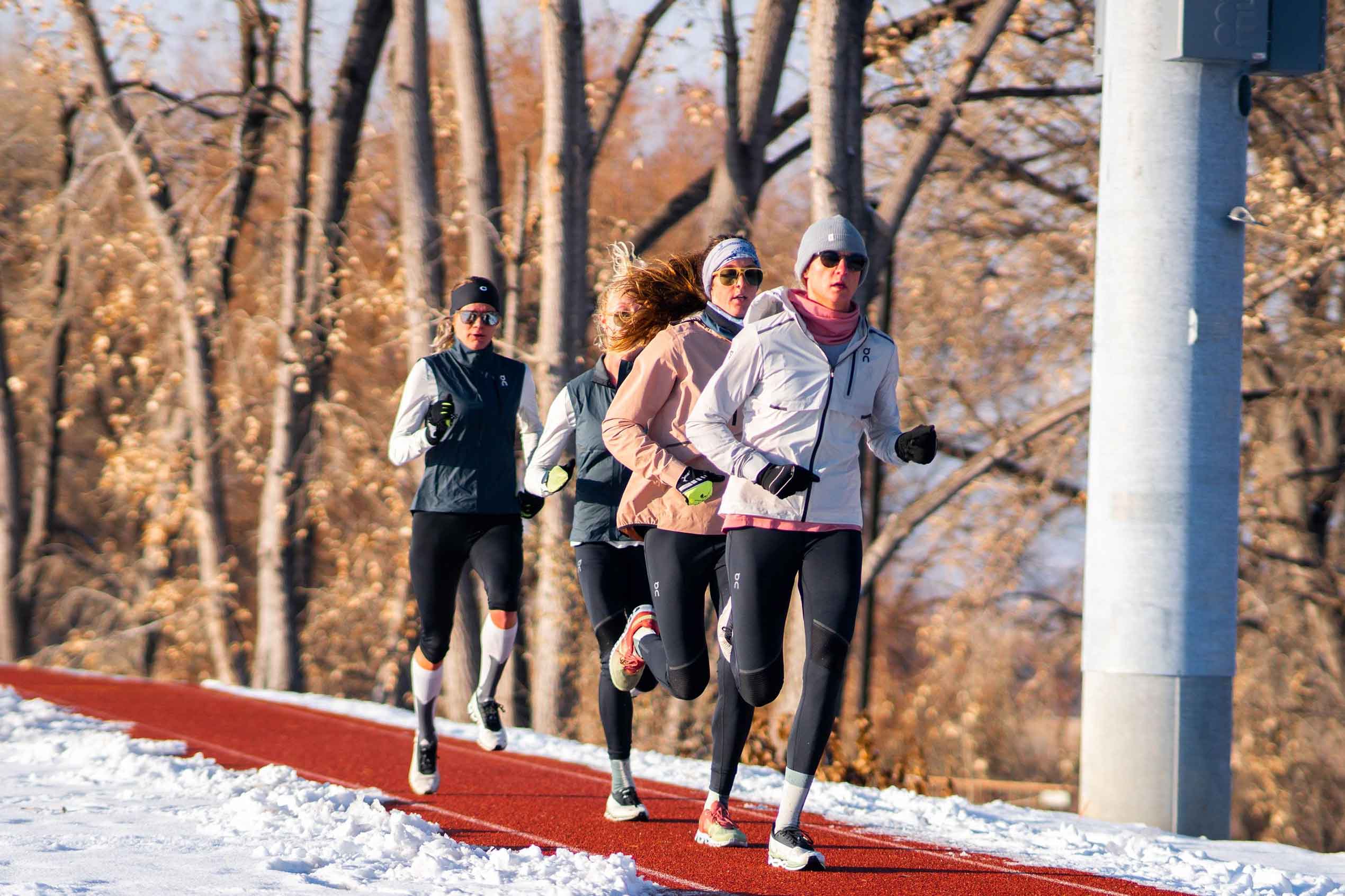 Chaussure pour courir dans la clearance neige