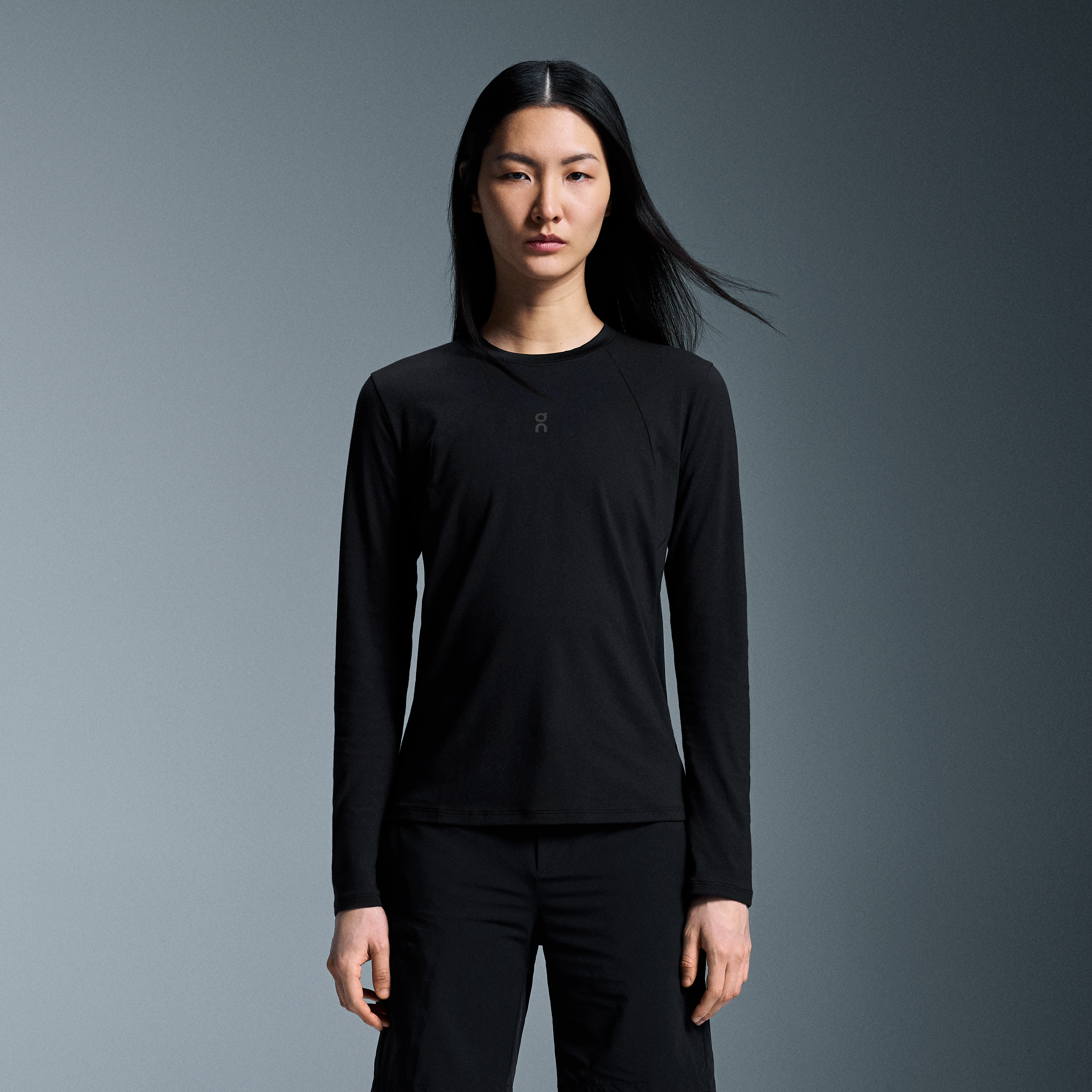 Trek Long-T Long-Sleeve Shirt in Black