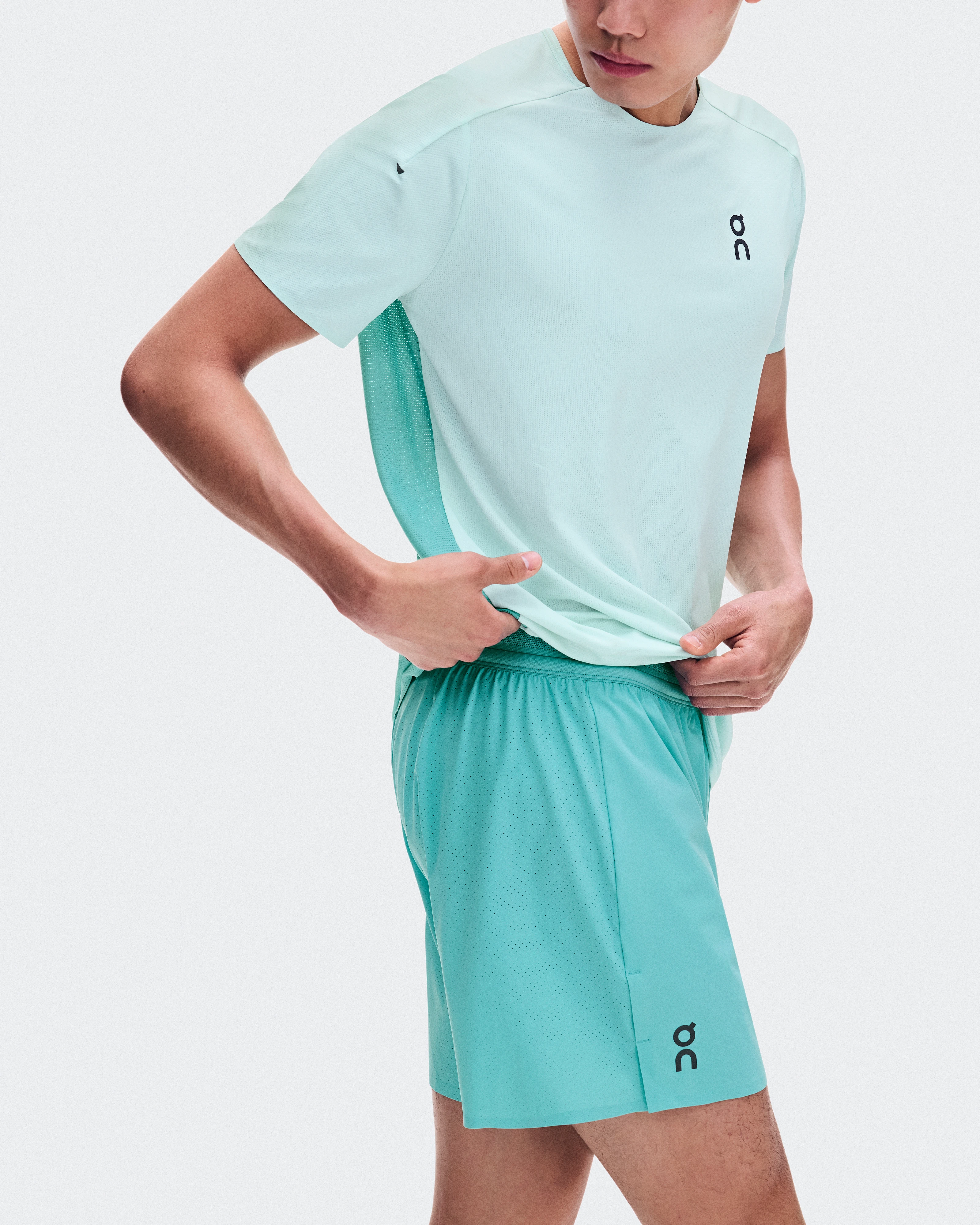 On 5" Performance Shorts Aquamarine Men Shorts