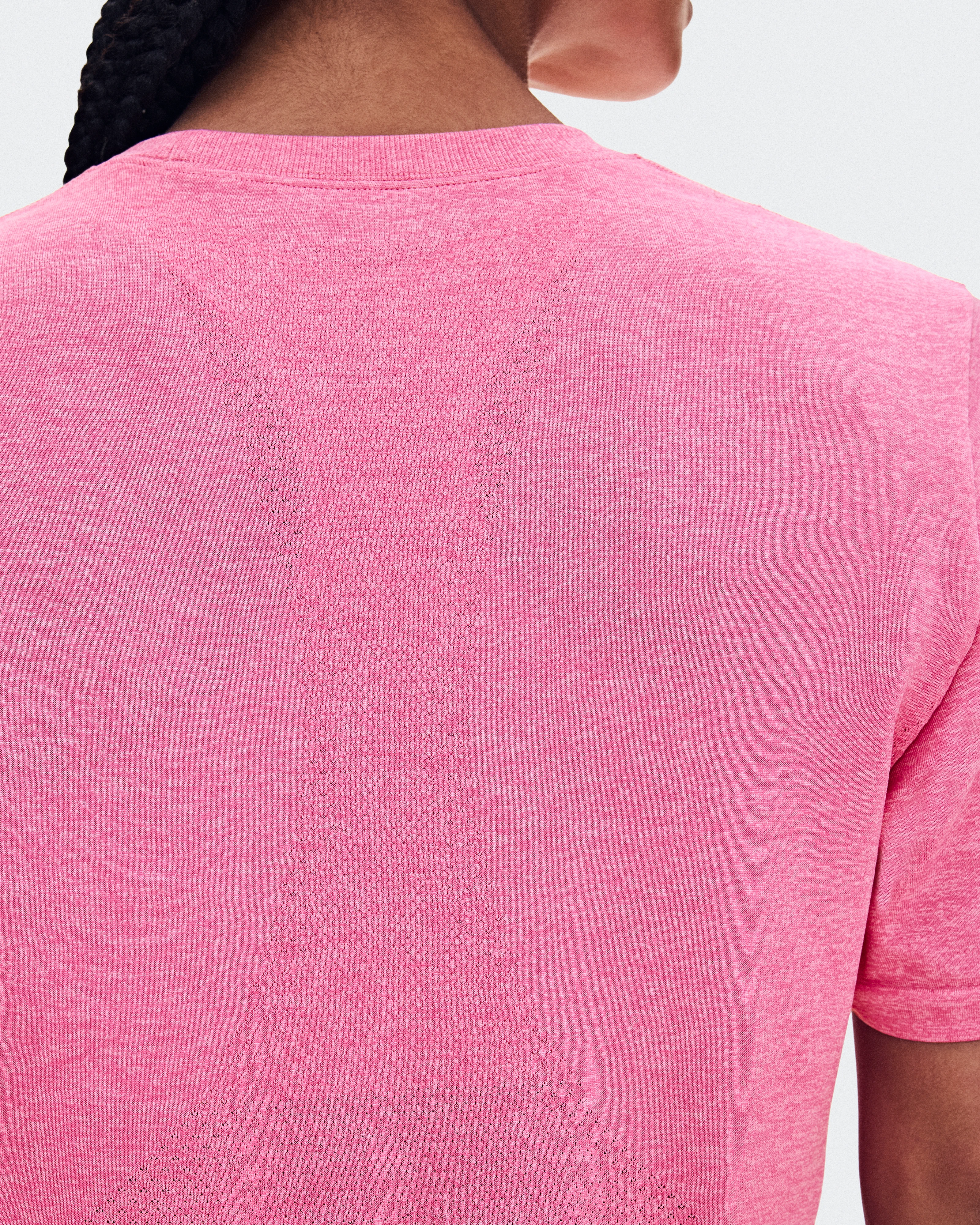 On Train Flex-T Crop Bubblegum Heather Women Tops and t-shirts