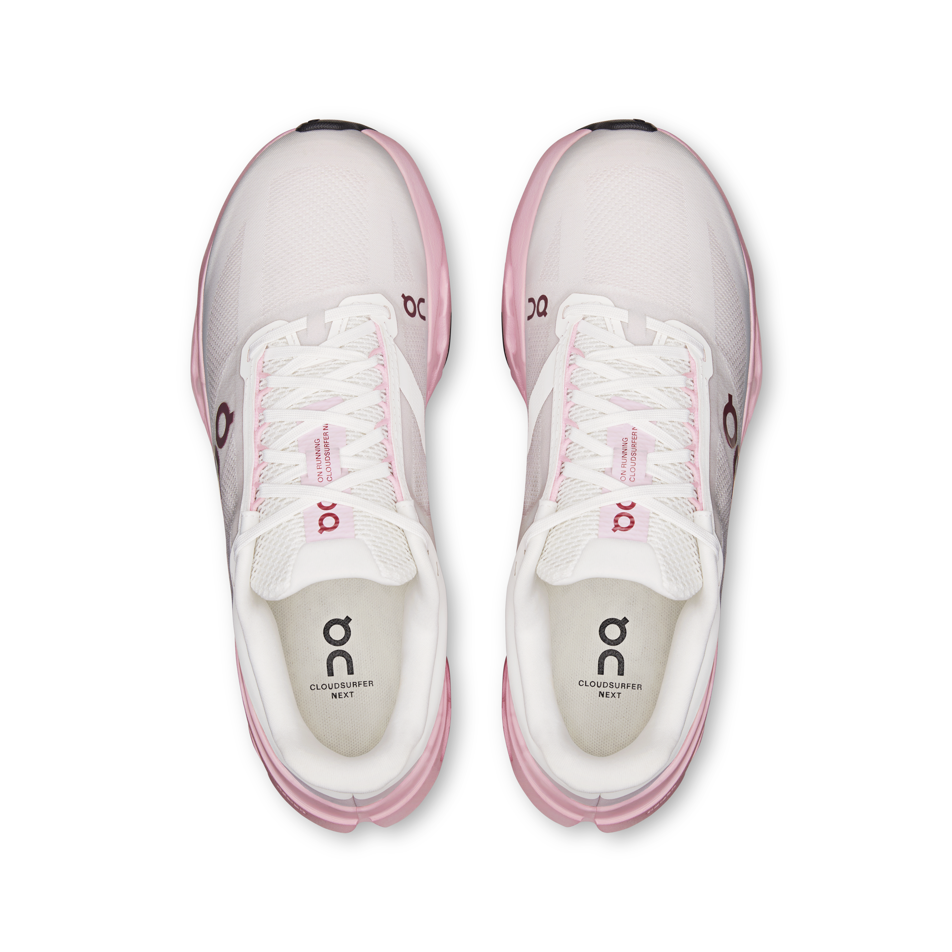 On Cloudsurfer Next Peony & Ivory Women Road running Shoes