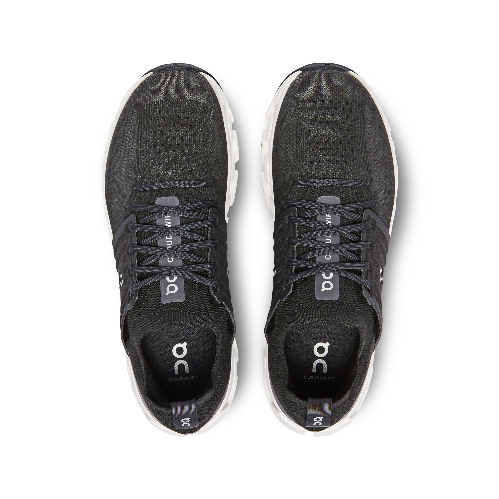 On Cloudswift 3 All Black Men Road running Shoes