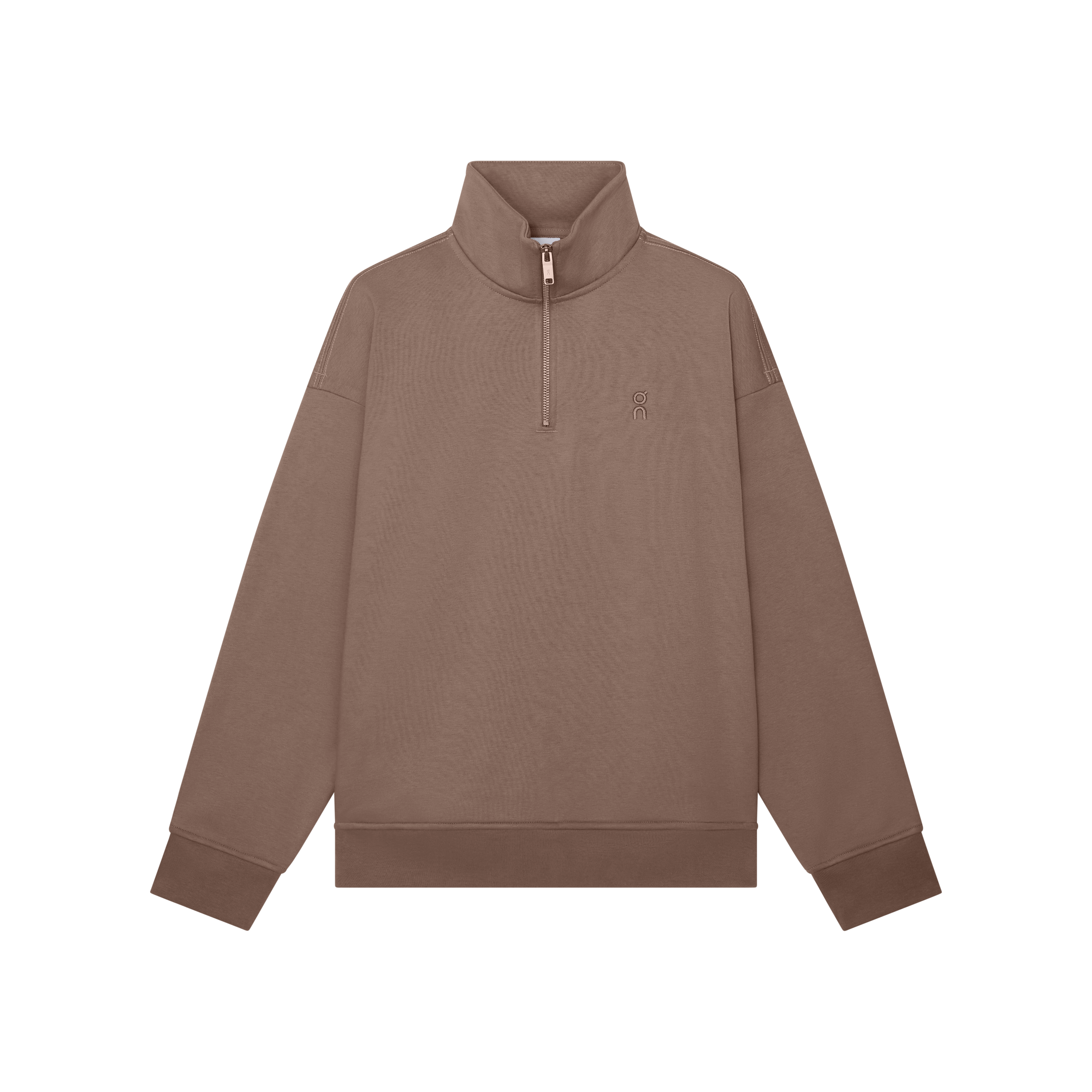 Club Collective 1/4 Zip Sweater in Clove
