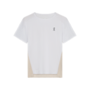 Performance-T Short-Sleeve Shirt in White/Silver