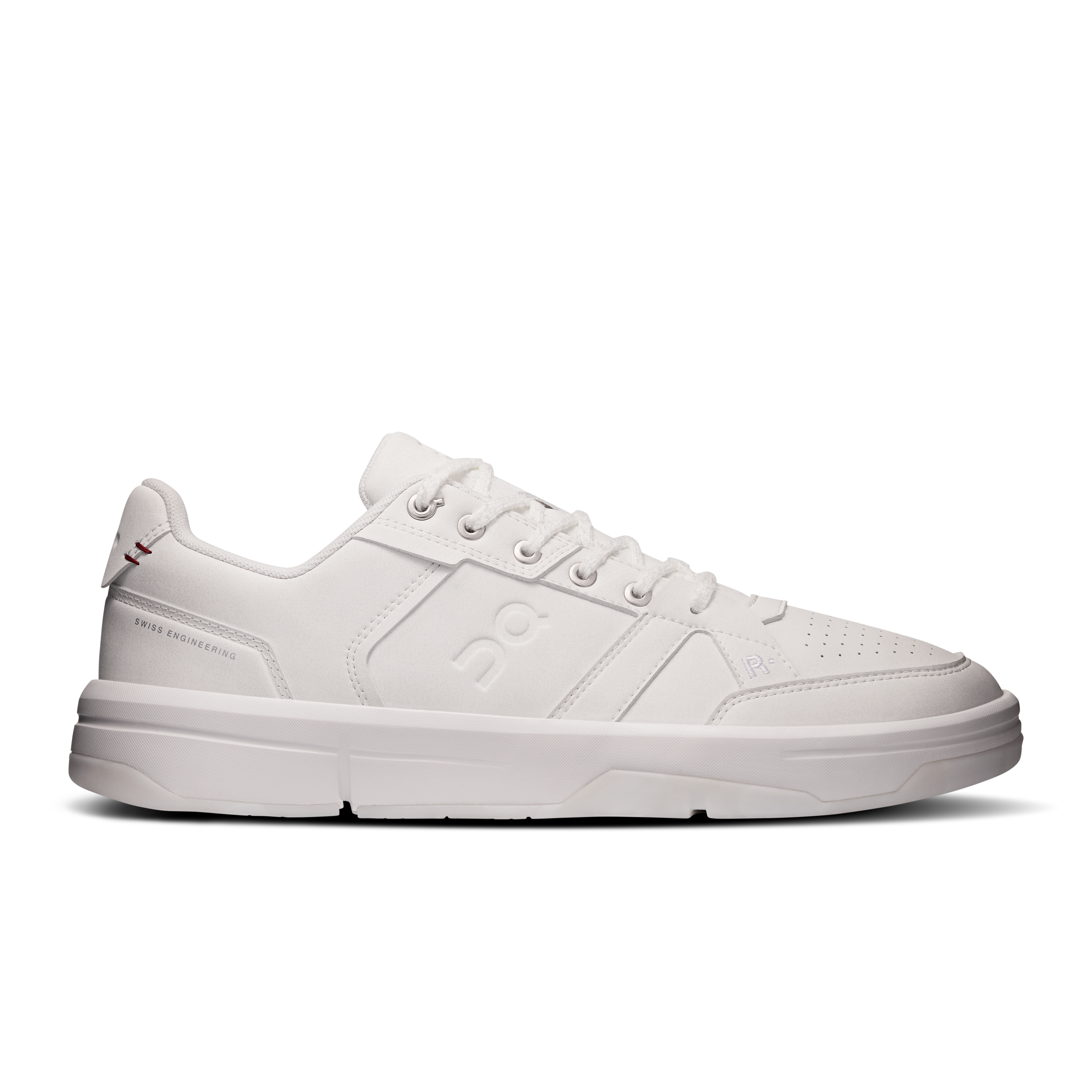 On THE ROGER Clubhouse BB White & Mars Men – All-day comfort Shoes
