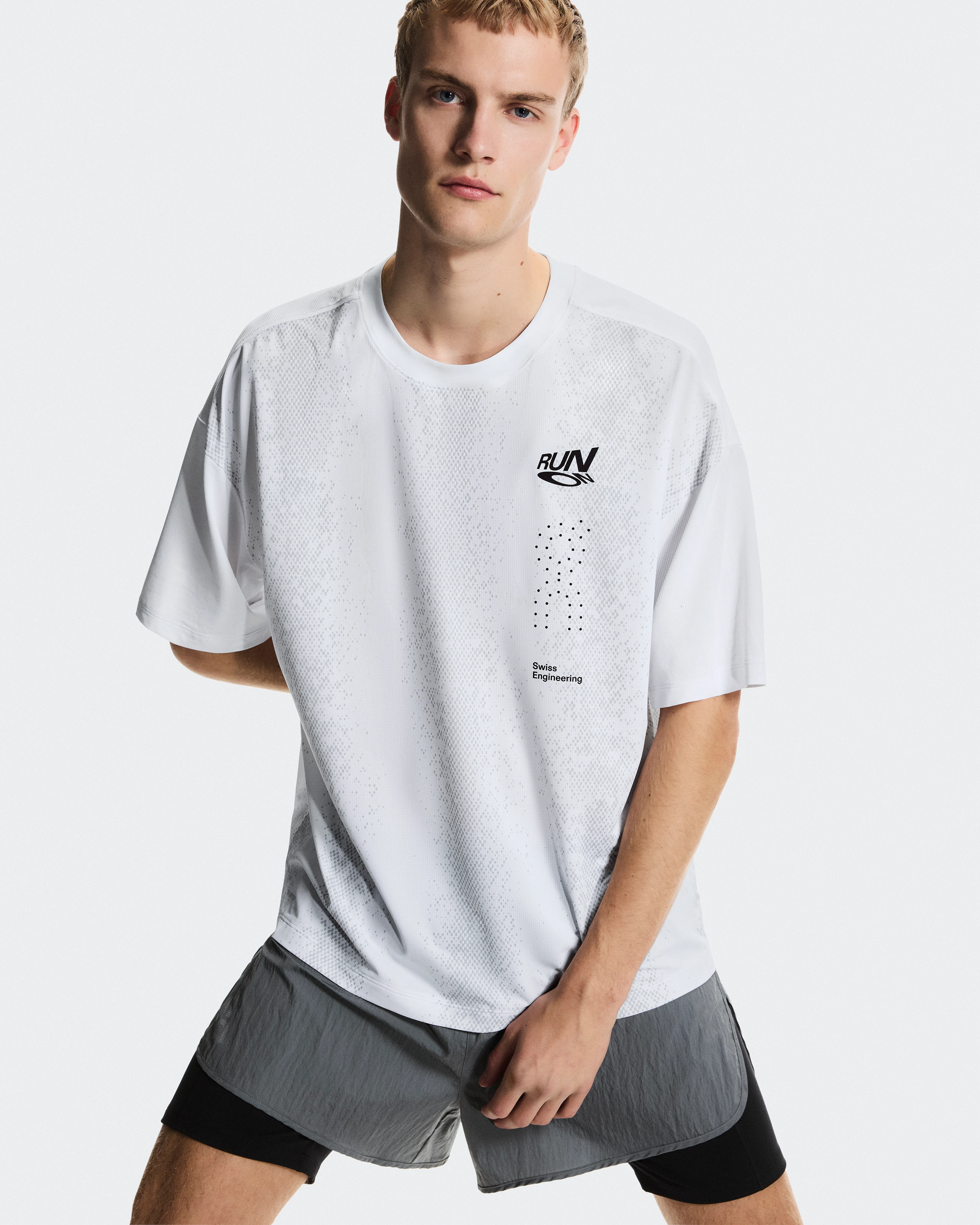 On Performance Volt-T White Men Tops and t-shirts