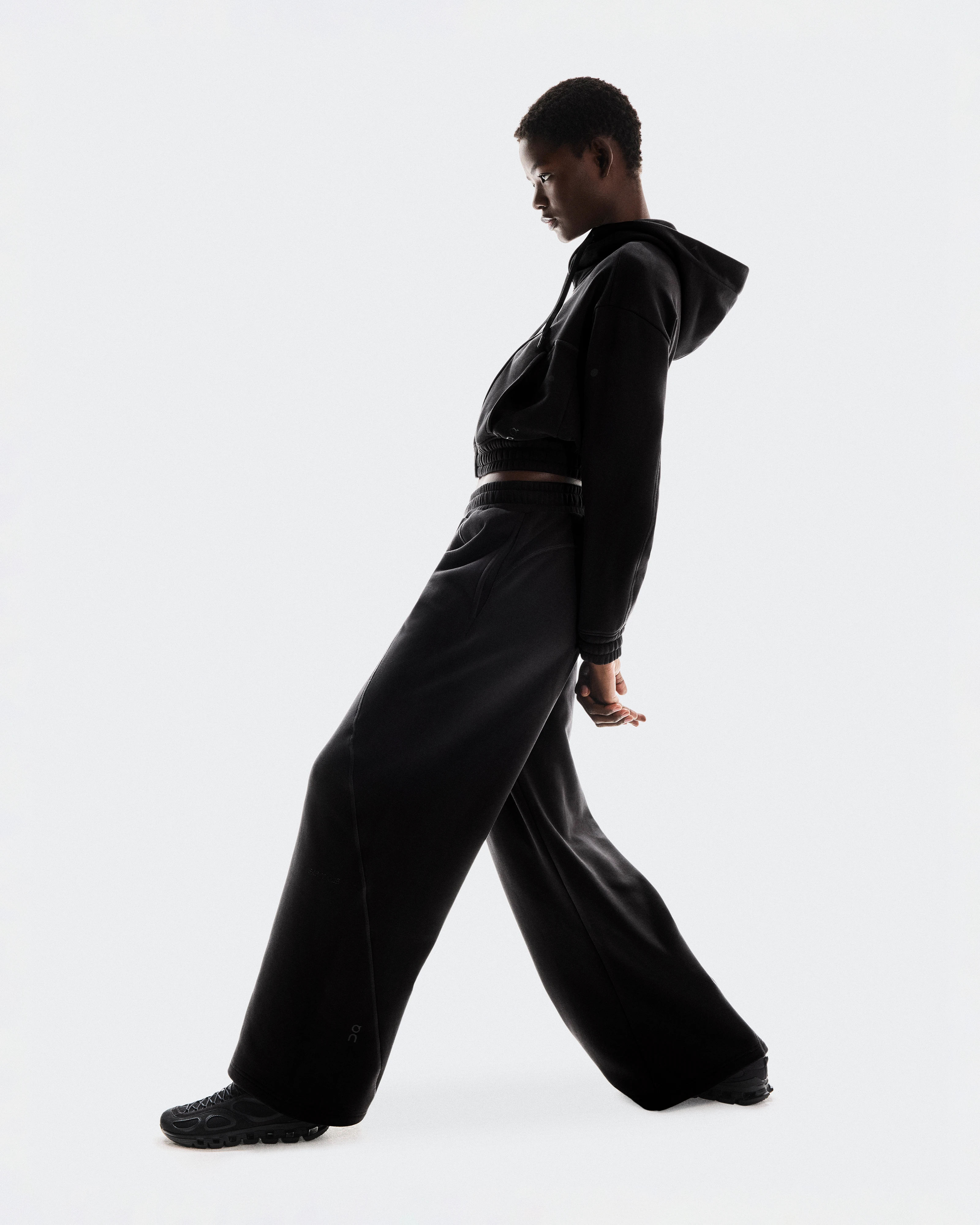 On CLUB LOOSE PANTS FKA Black Damen Hosen