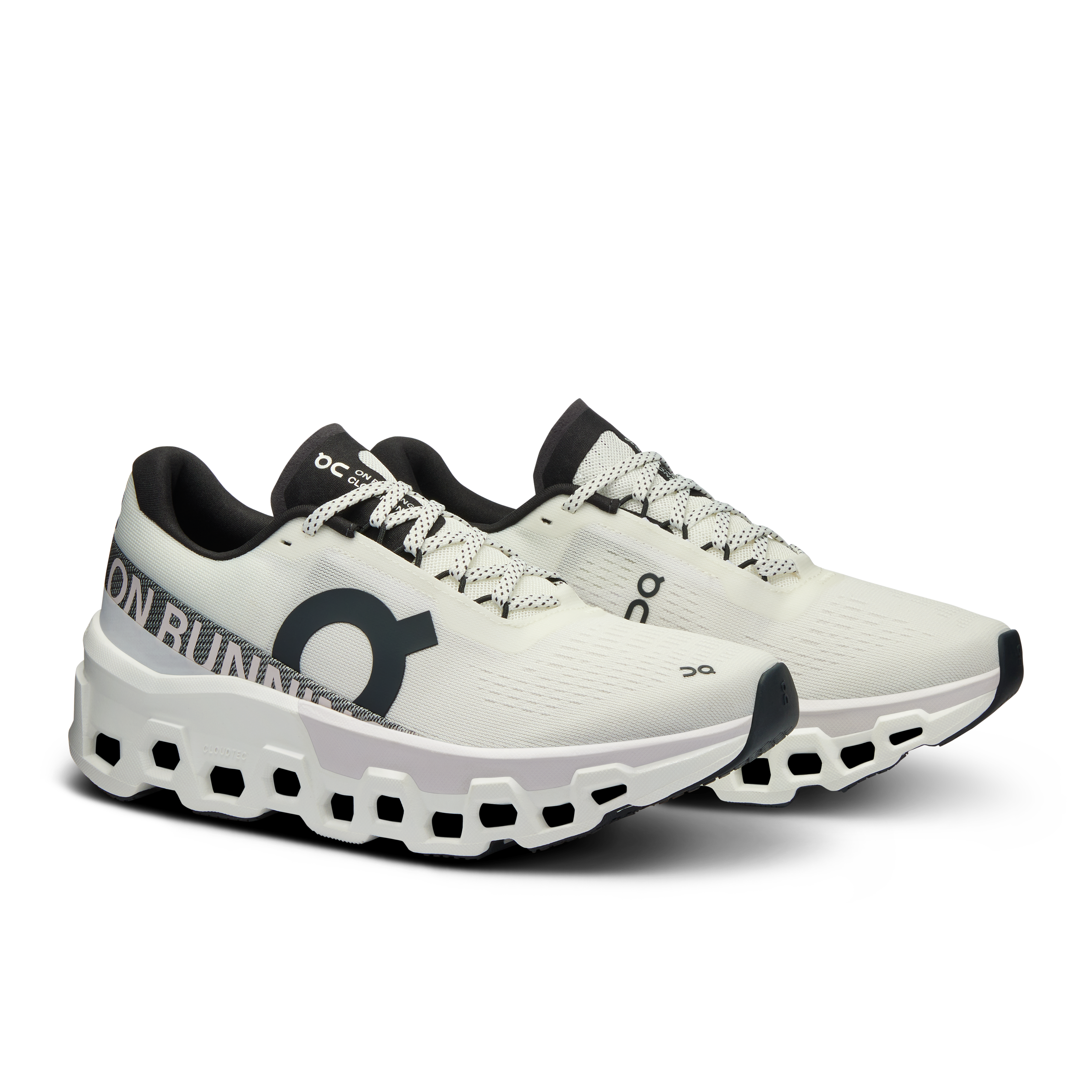 On Cloudmonster 2 Undyed & Frost Women Road running Shoes