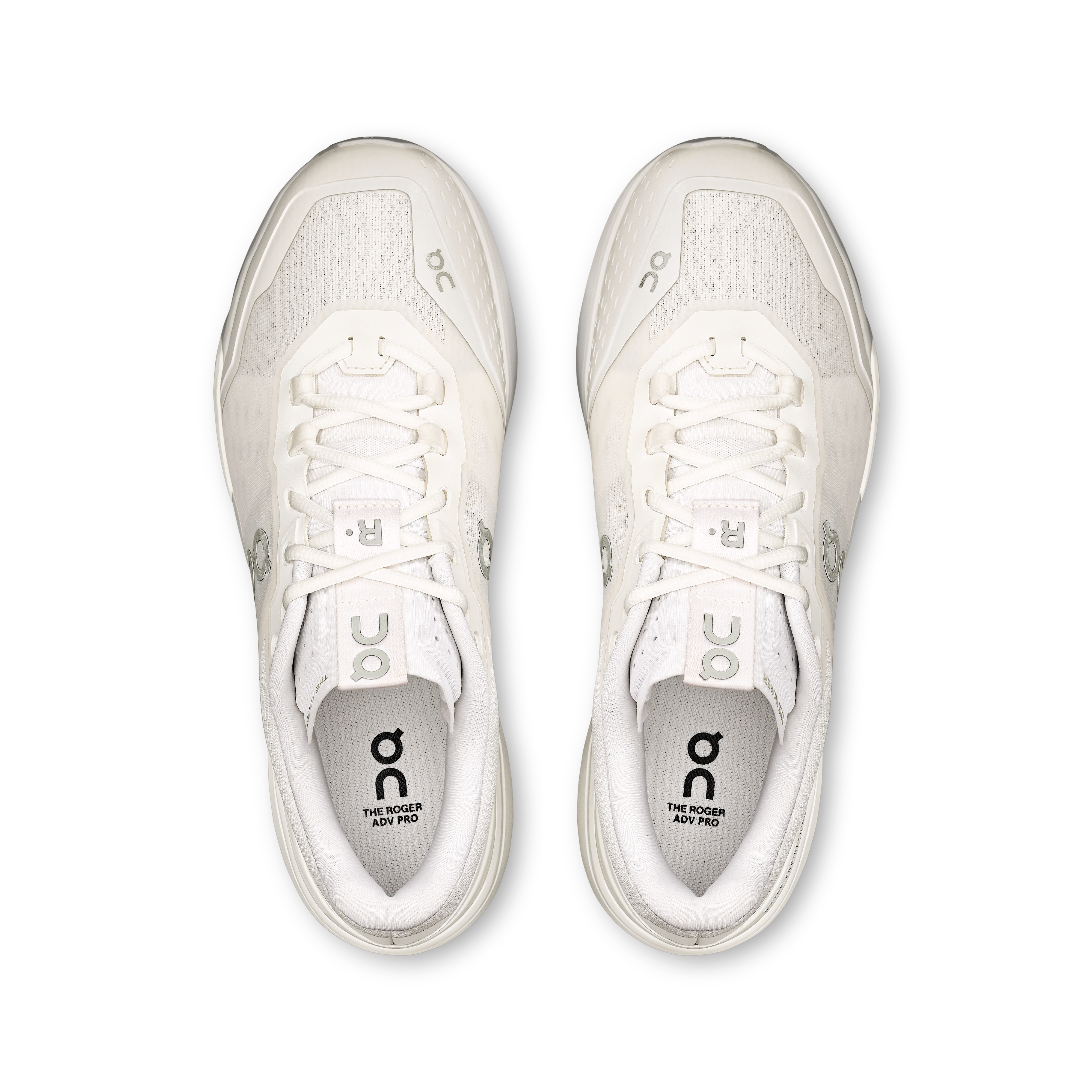 On THE ROGER Advantage Pro White & White Hombre Tenis Calzado