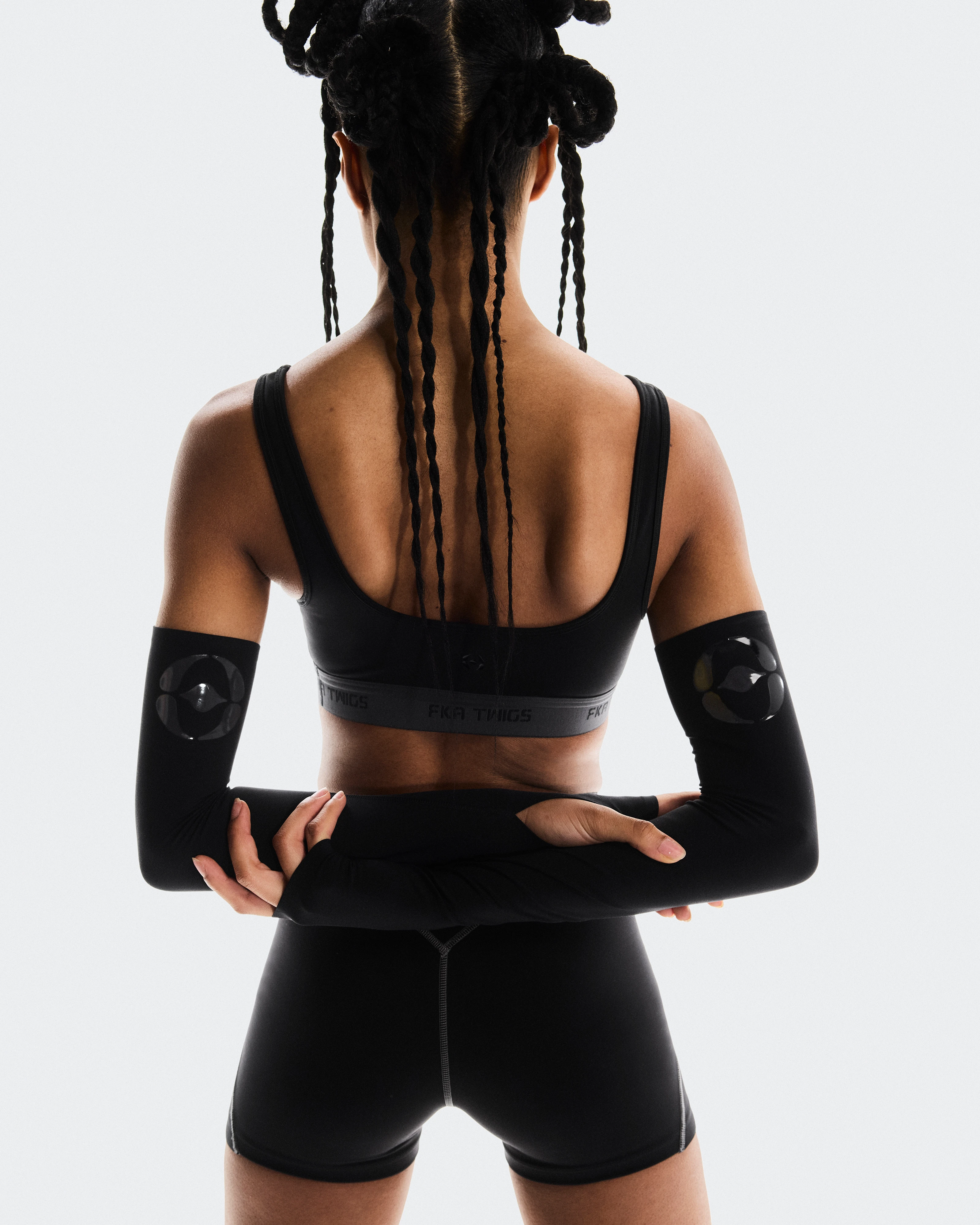 On Arm Sleeves FKA Black Unisex Arm sleeves