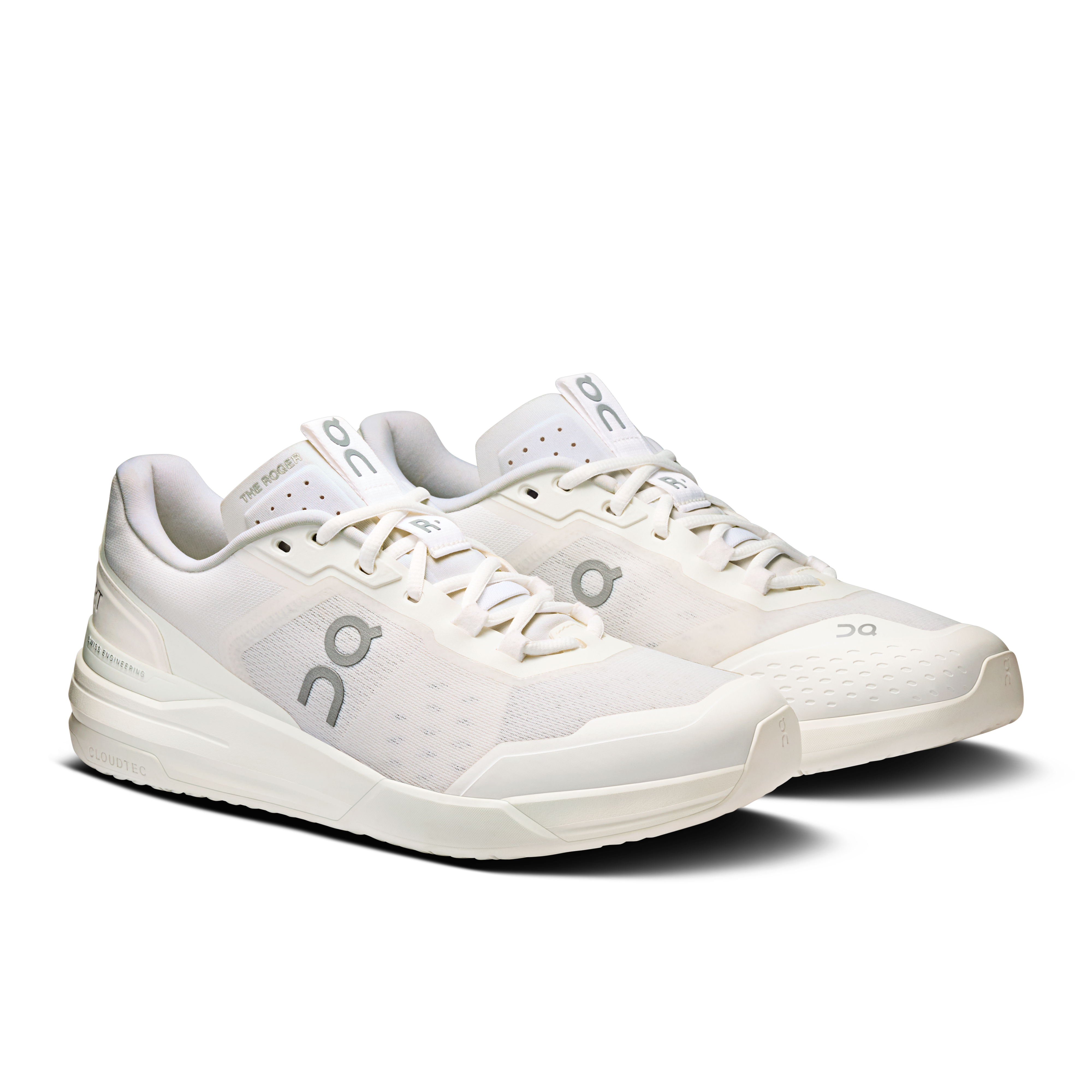 On THE ROGER Advantage Pro White & White Hombre Tenis Calzado