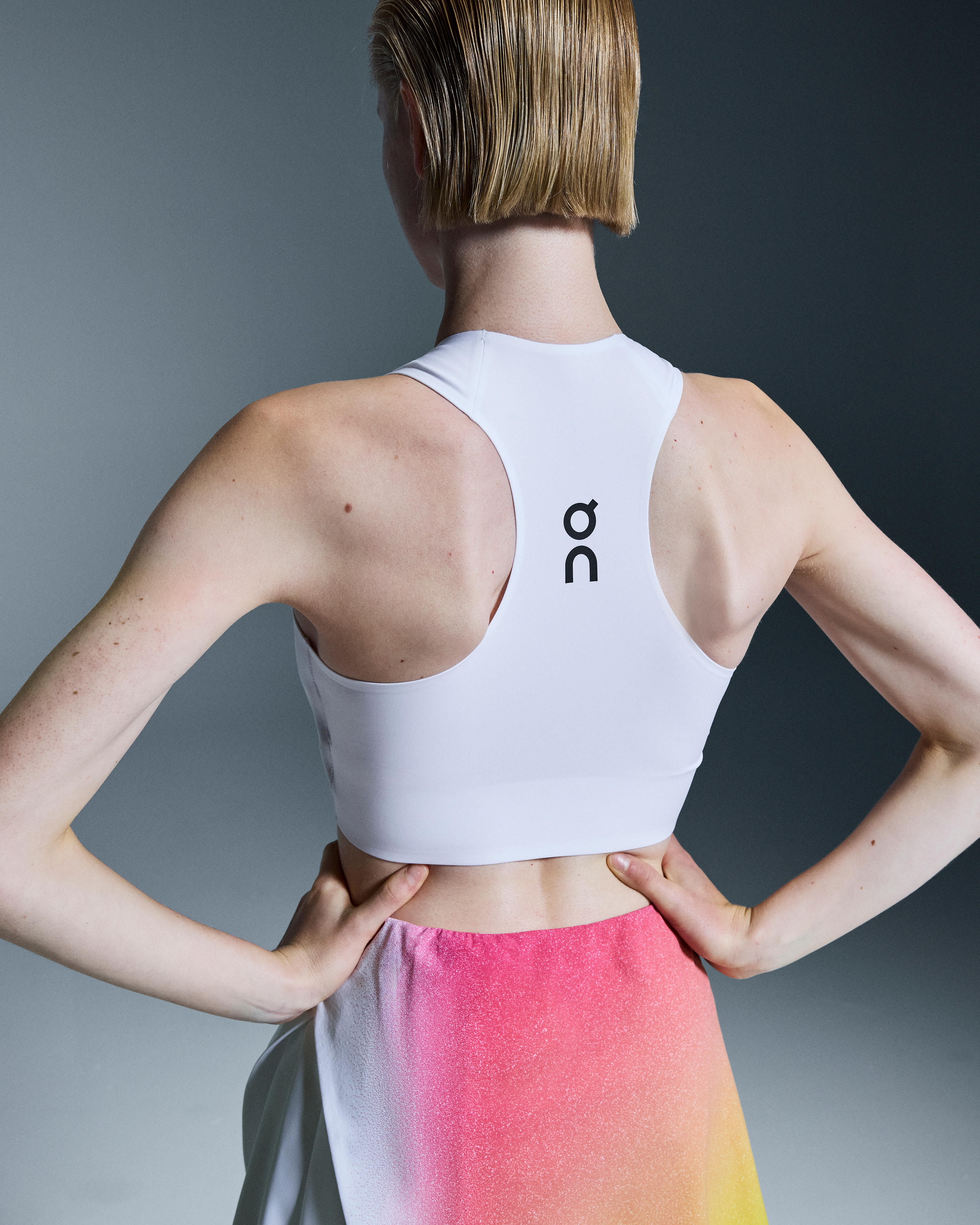 Court Crop TopWomen / White / L