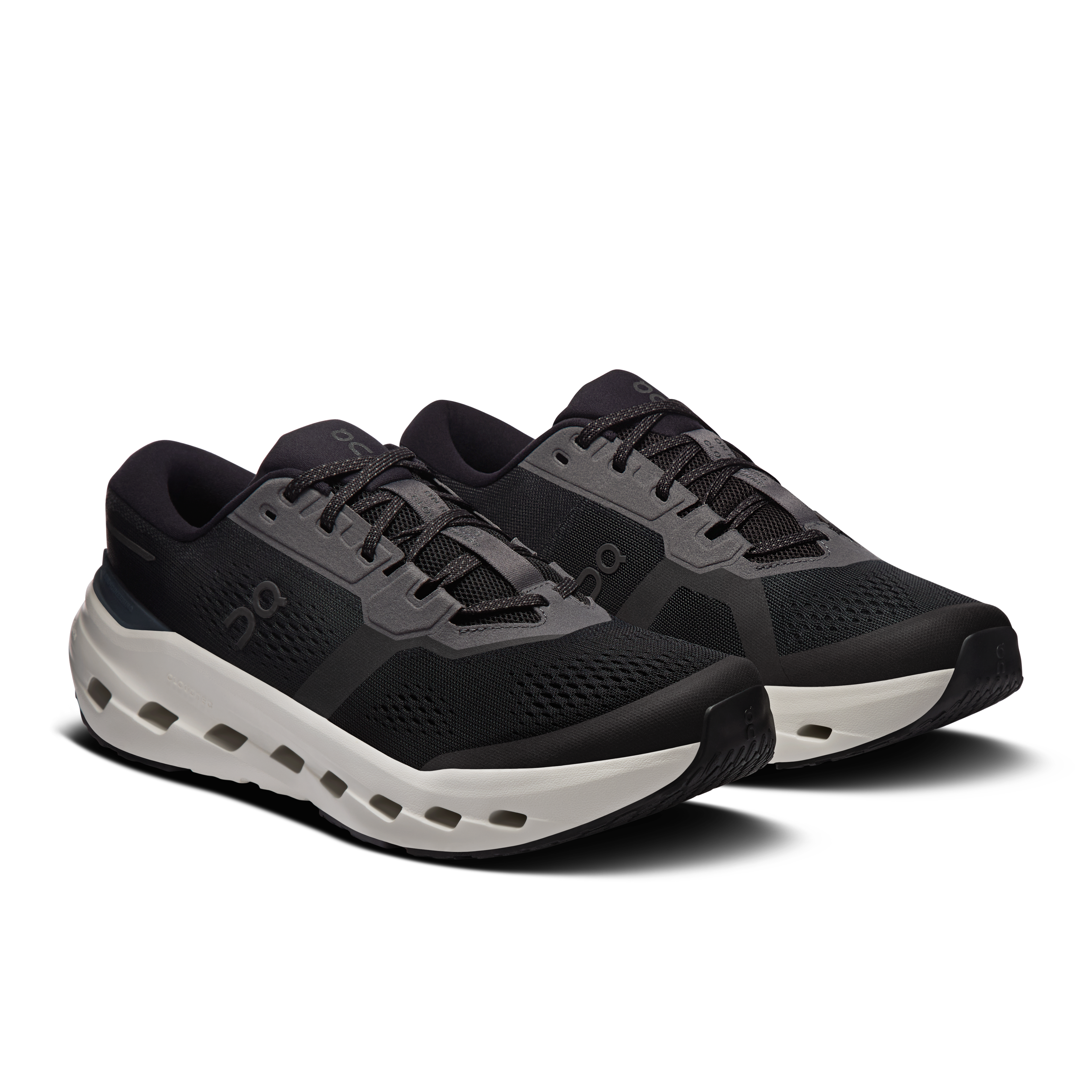 On Cloudrunner 3 Black & Ivory Herren Strassenlauf Schuhe