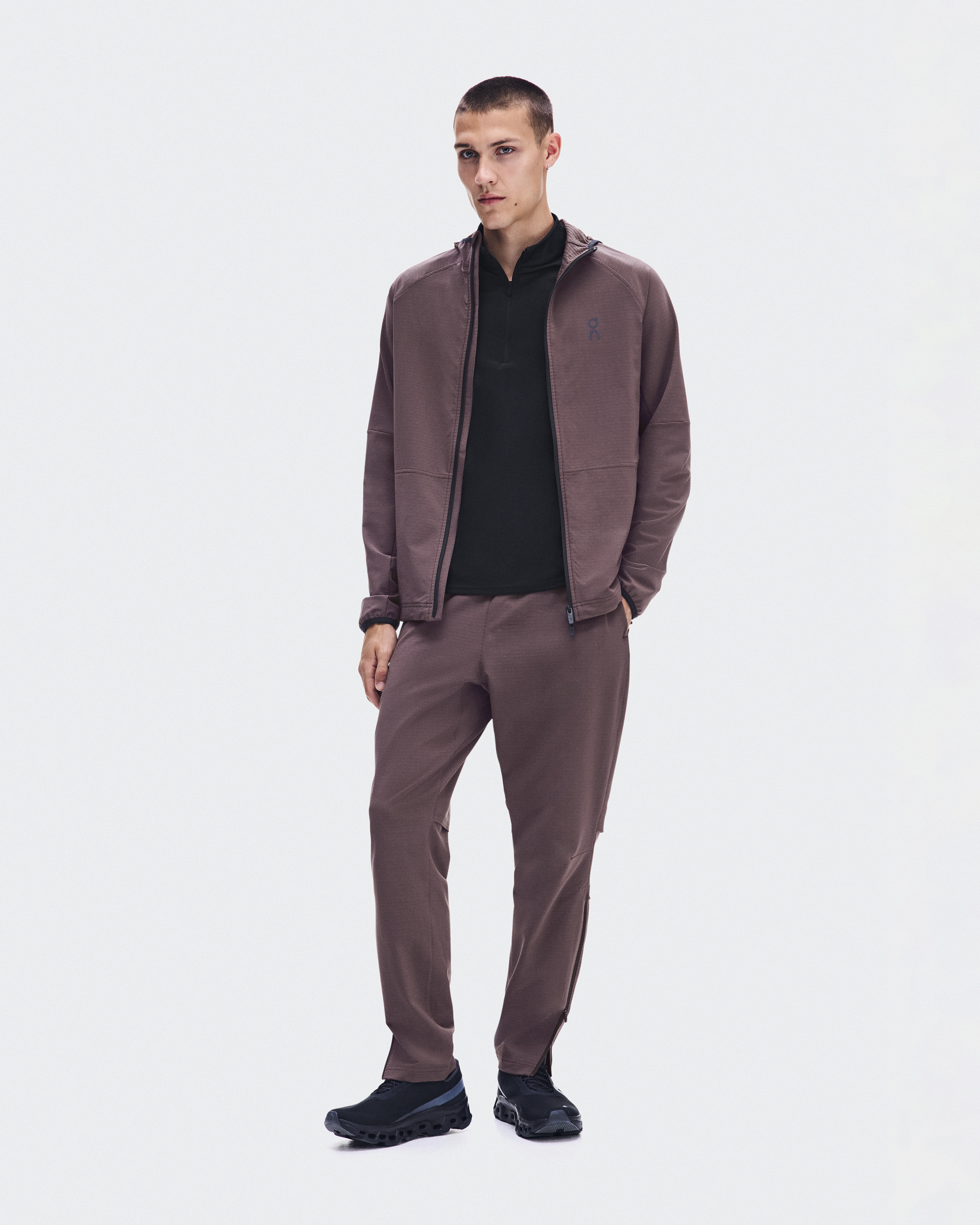 Weather Hoodie in Mulberry