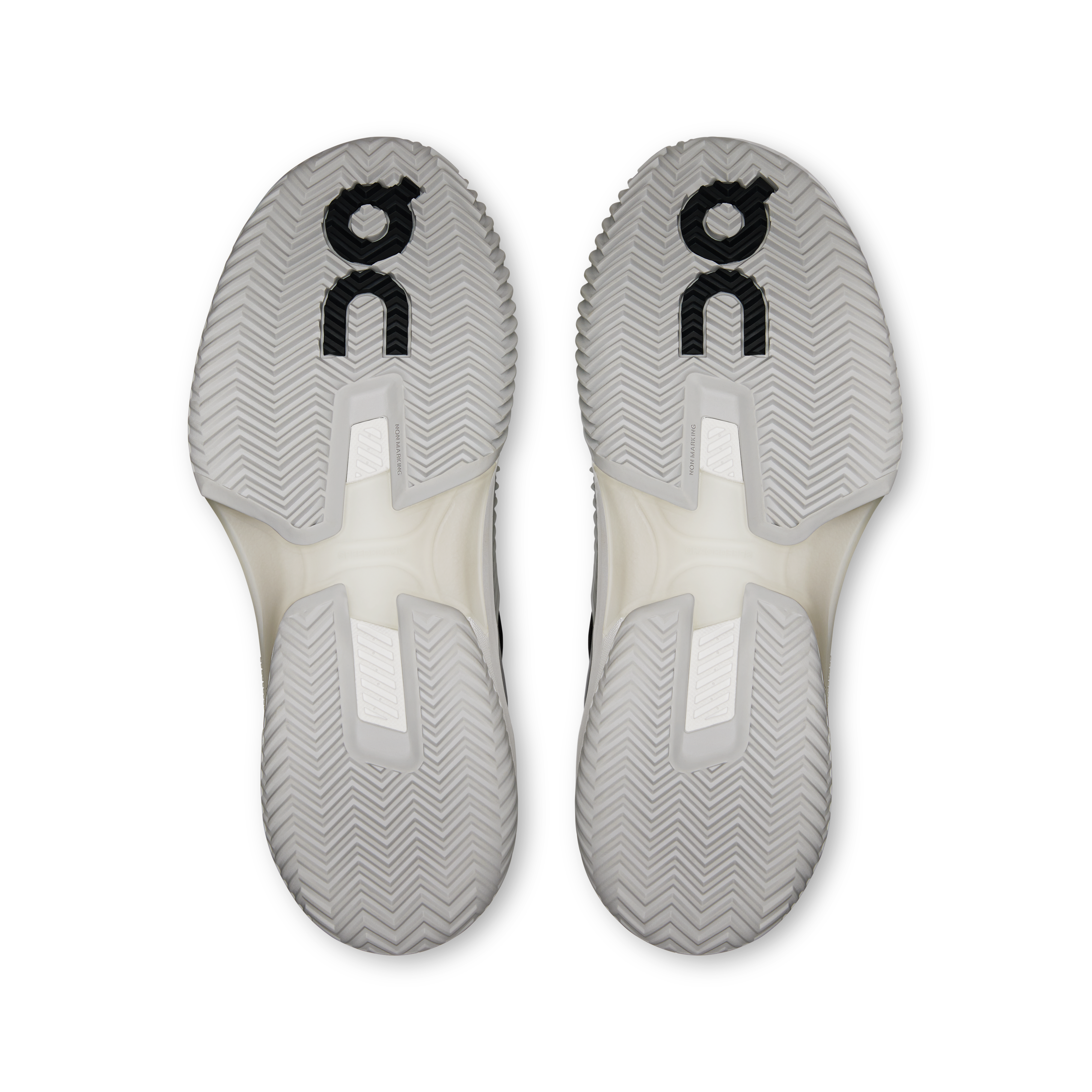 On THE ROGER Pro Fire Clay Glacier & Black Women Tennis Shoes