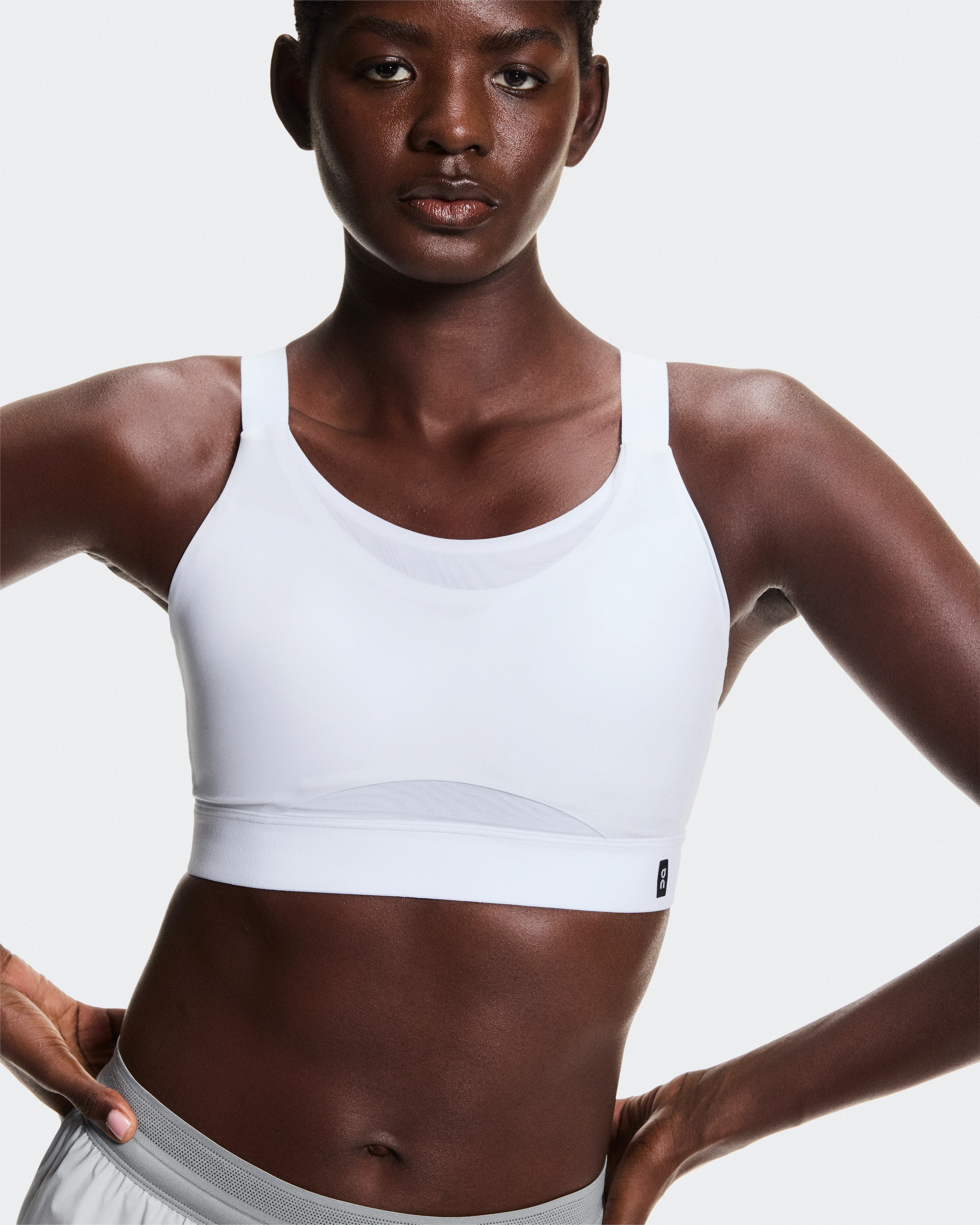 On Performance Bra White ウィメンズ スポーツブラ