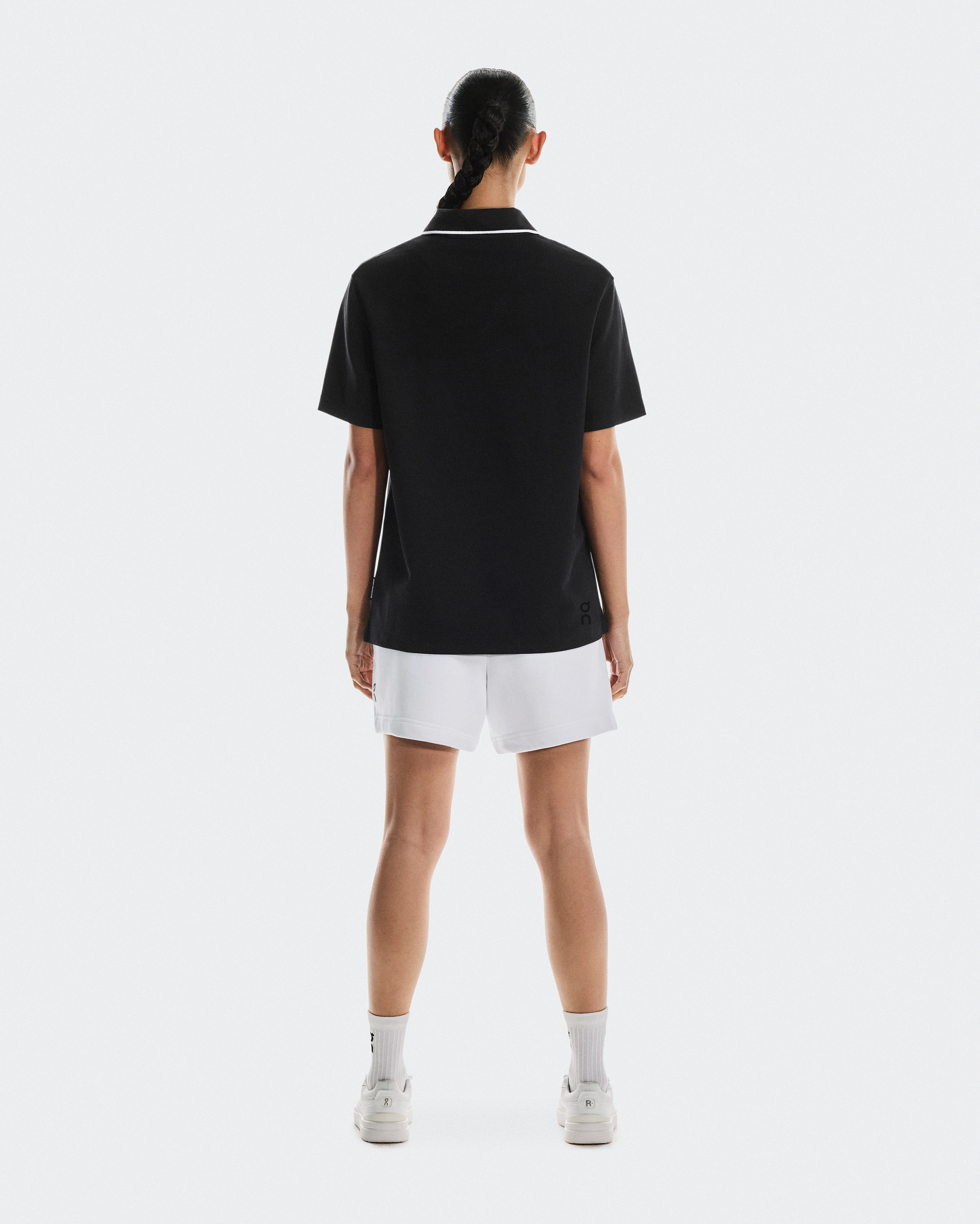 On Courtside Polo Black Donna Maglie e magliette