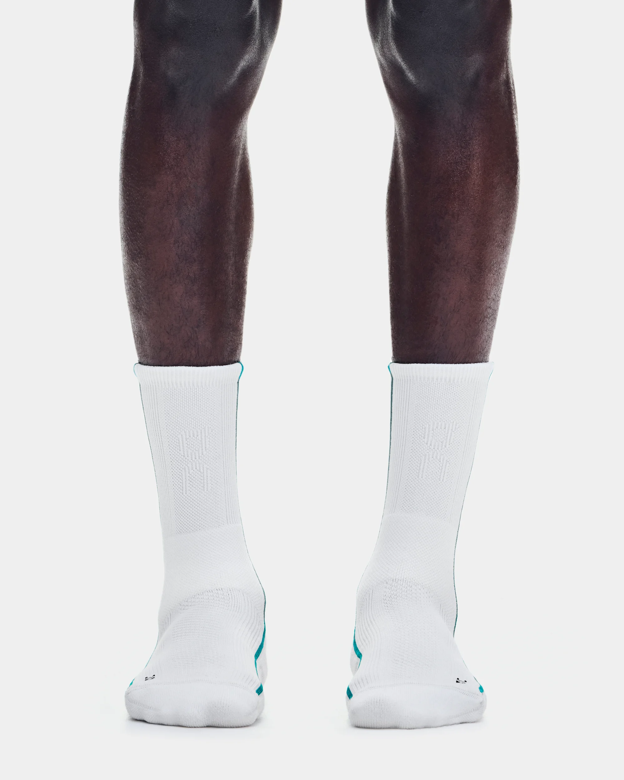 Court Sock High White | Neem