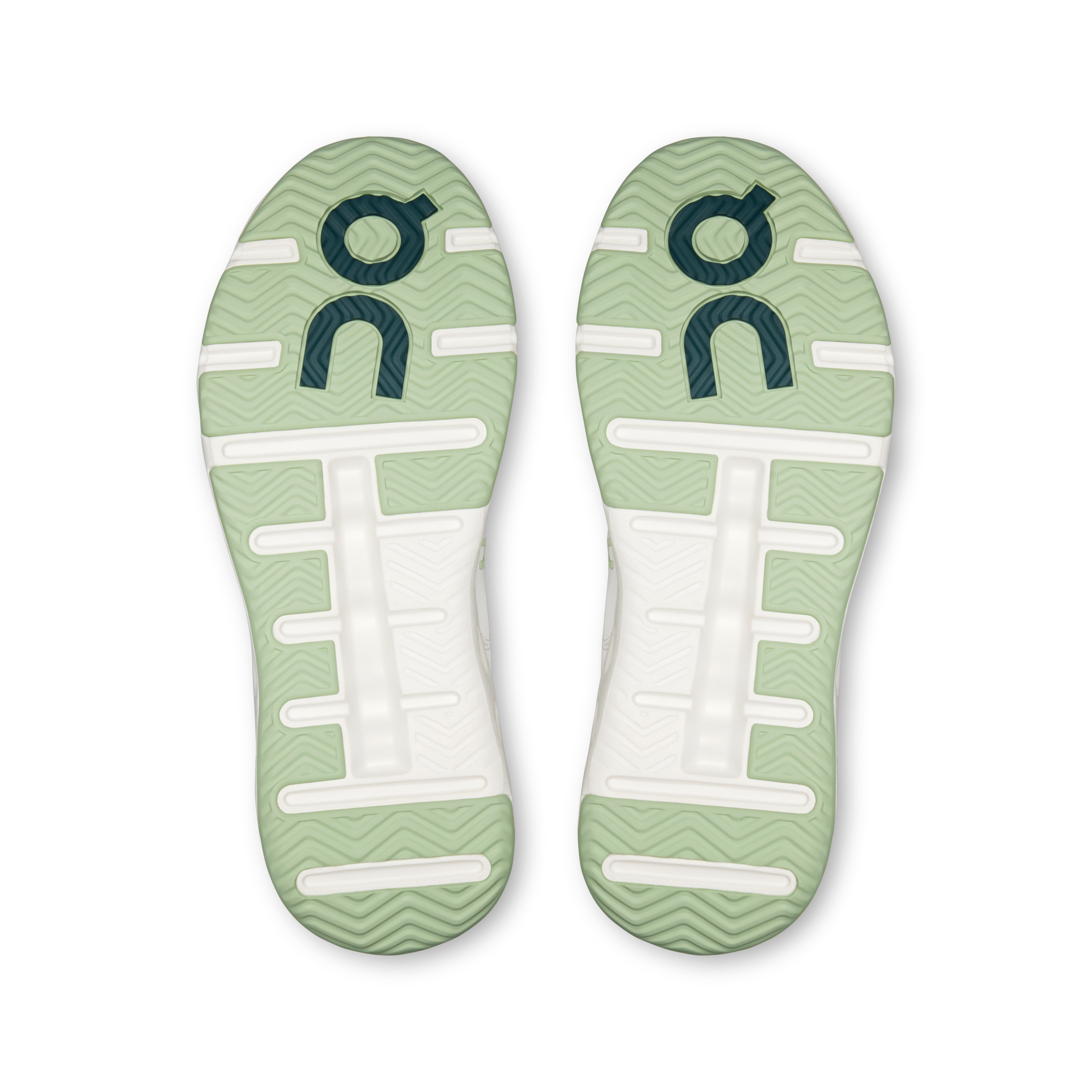On THE ROGER Wildcard White & Sage Men Active life Shoes