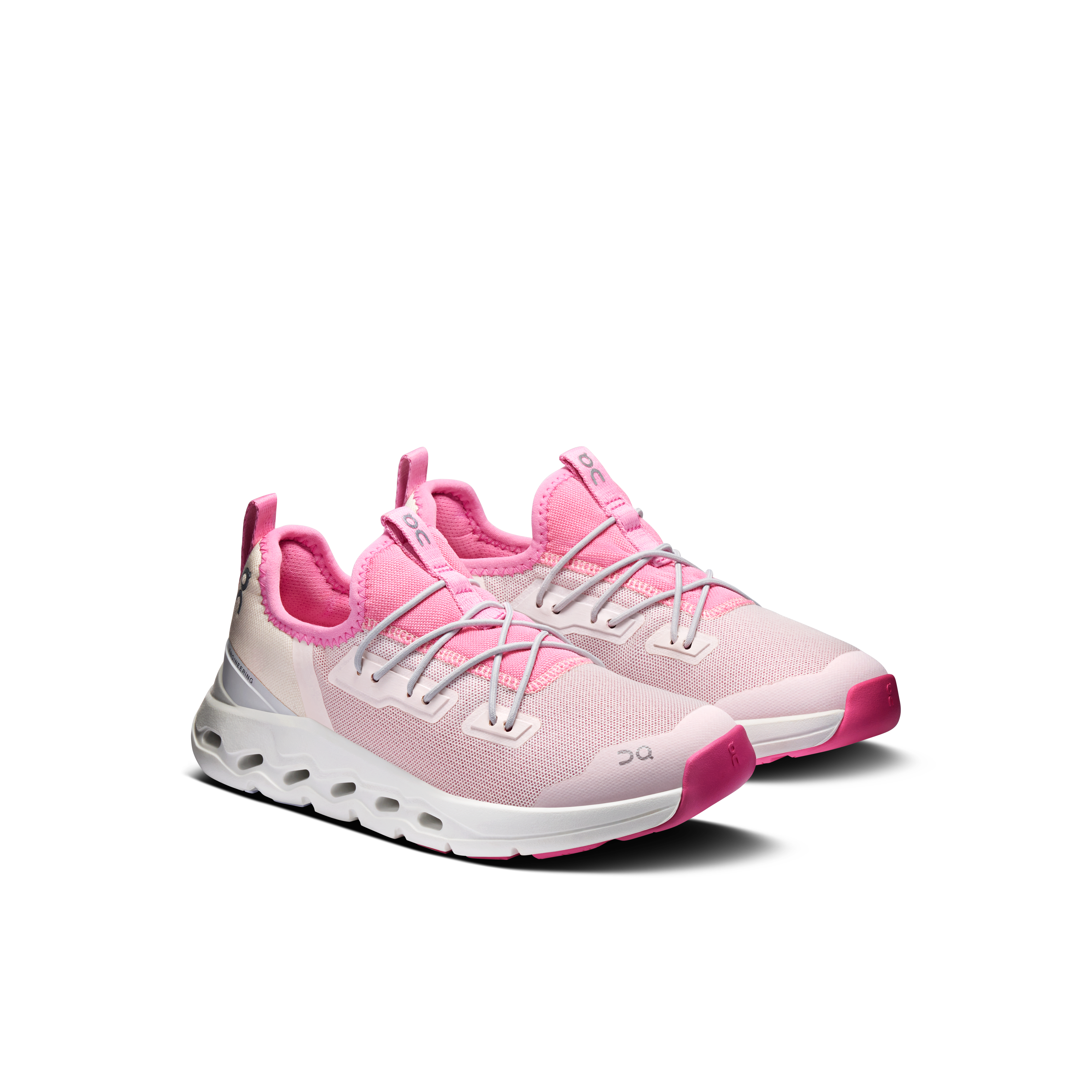 On Cloudleap Salt & Bubblegum Kids Active life Shoes