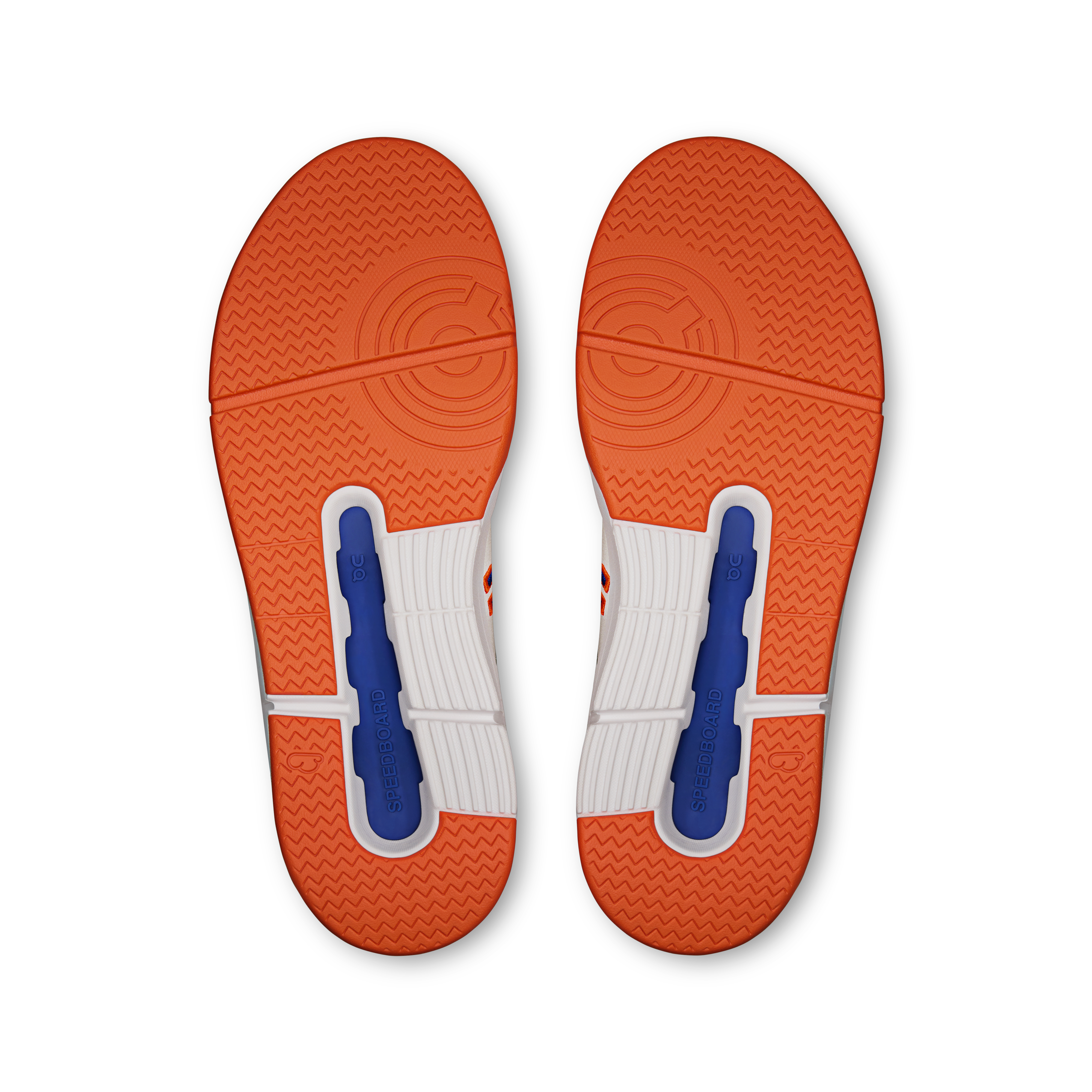 On THE ROGER CH Varsity White & Flame Women Active life Shoes