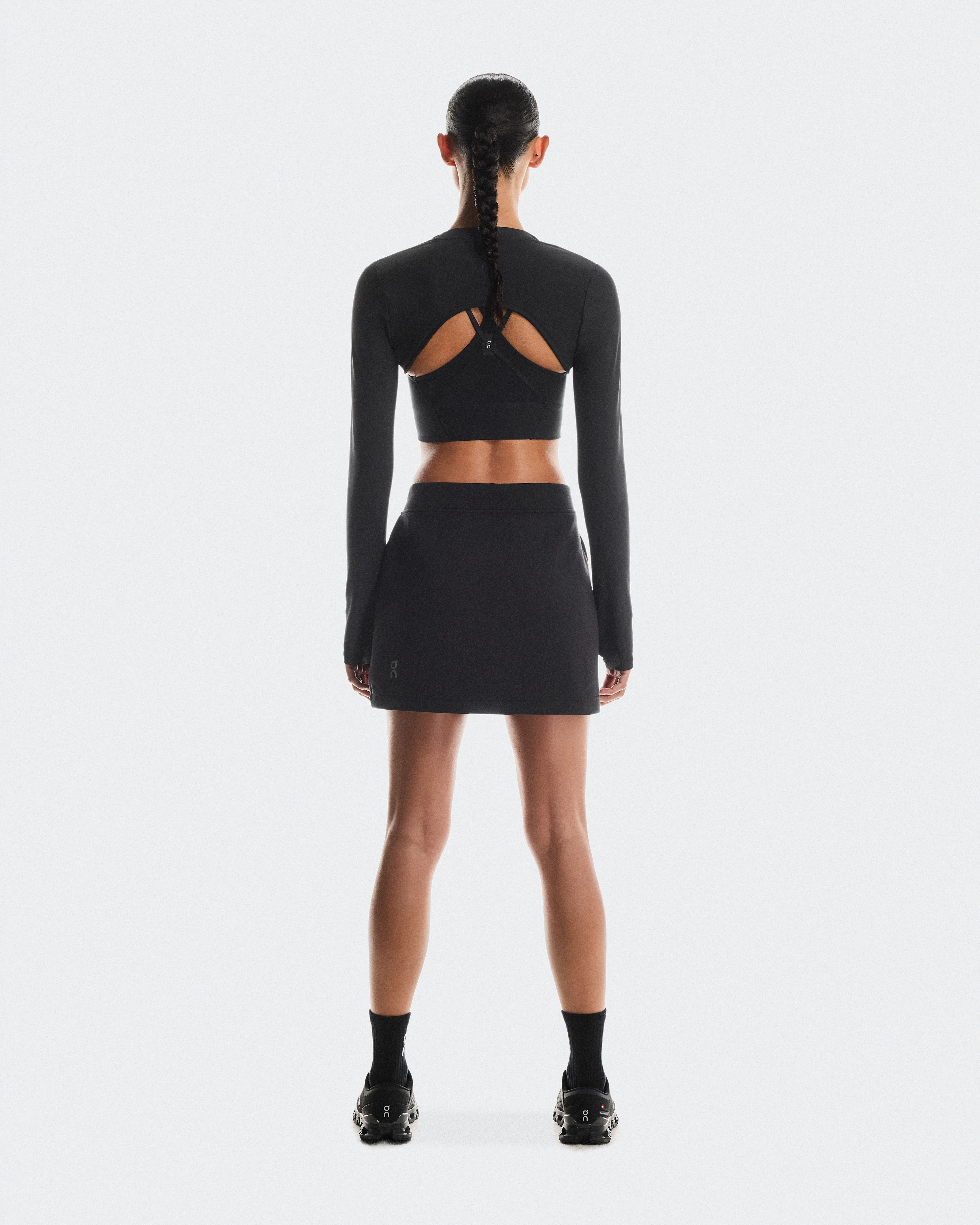 On Focus Tech Skirt Black Women Skirts