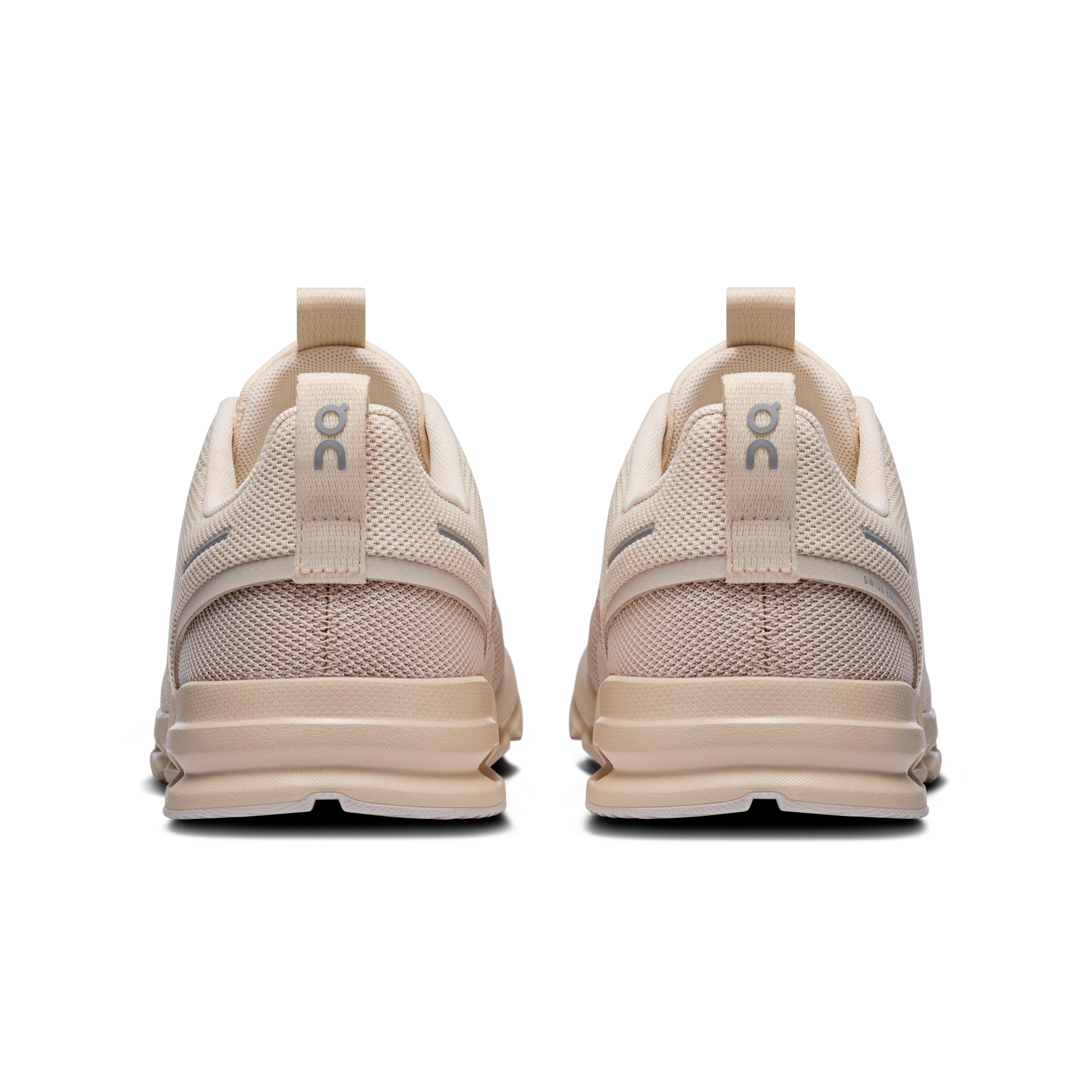 On Cloud Sky Sand & Silver Youth Active life Shoes