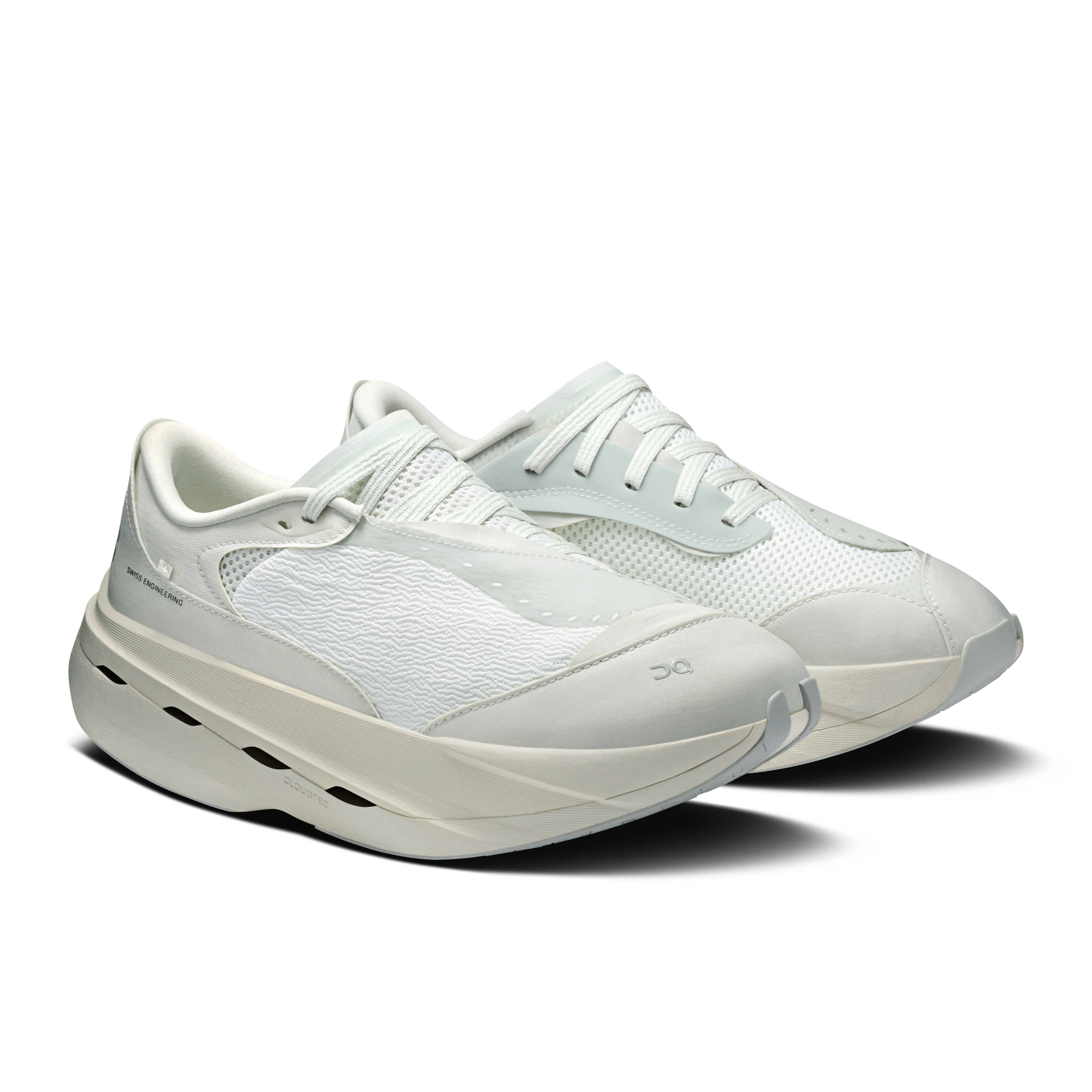 On Cloudboom Volt PAF White & Gale Women Road running Shoes