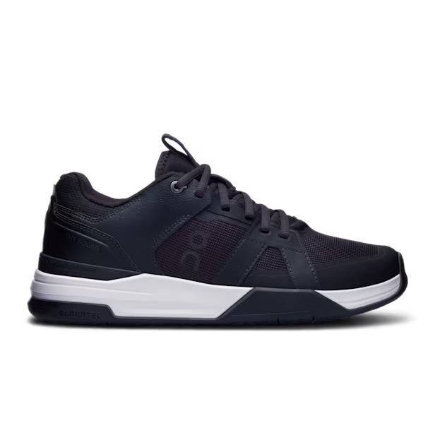 THE ROGER Clubhouse Pro Tennis Shoe in Black/White