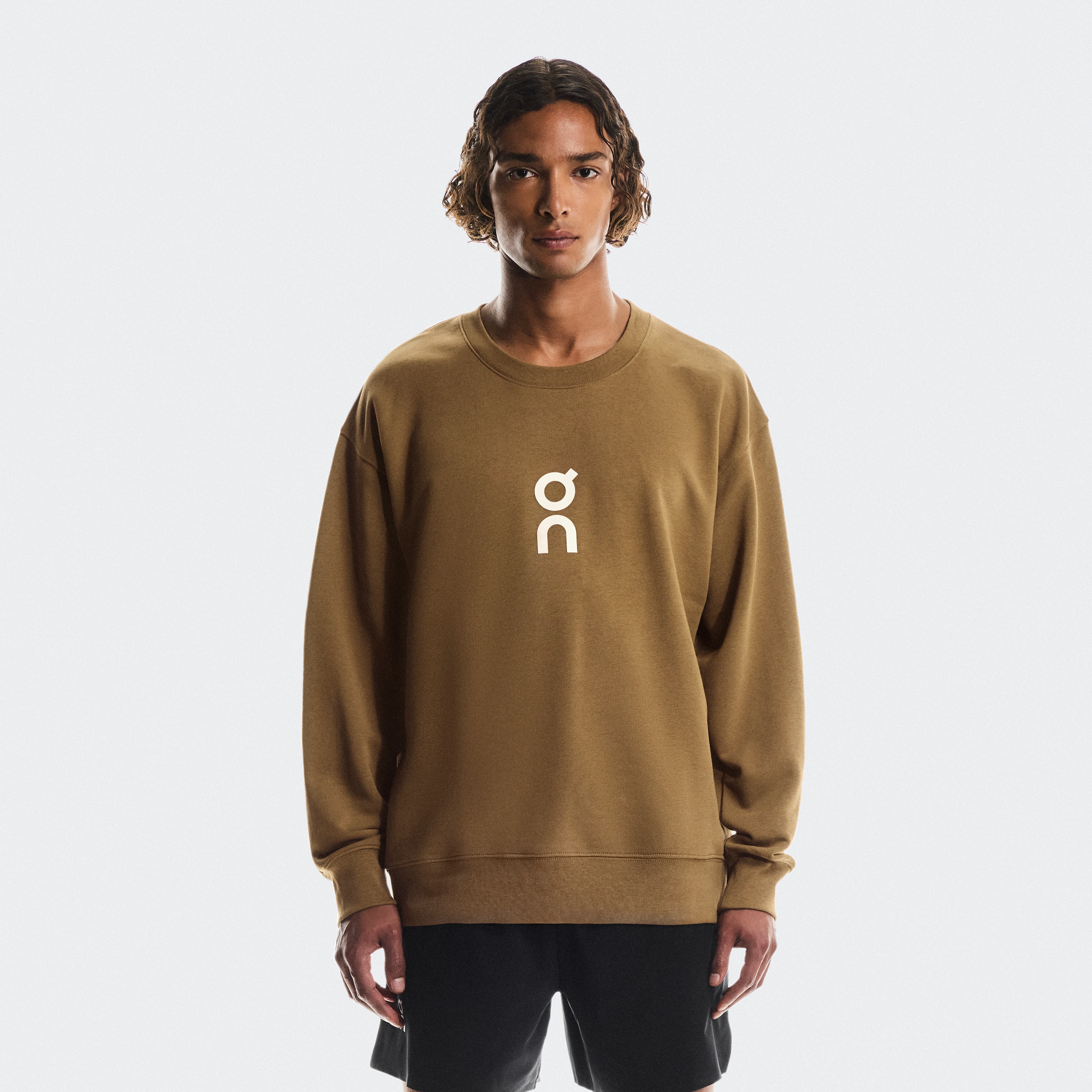 On Club Crew Brown Men Men – Travel, recovery, all-day wear Hoodies and sweatshirts