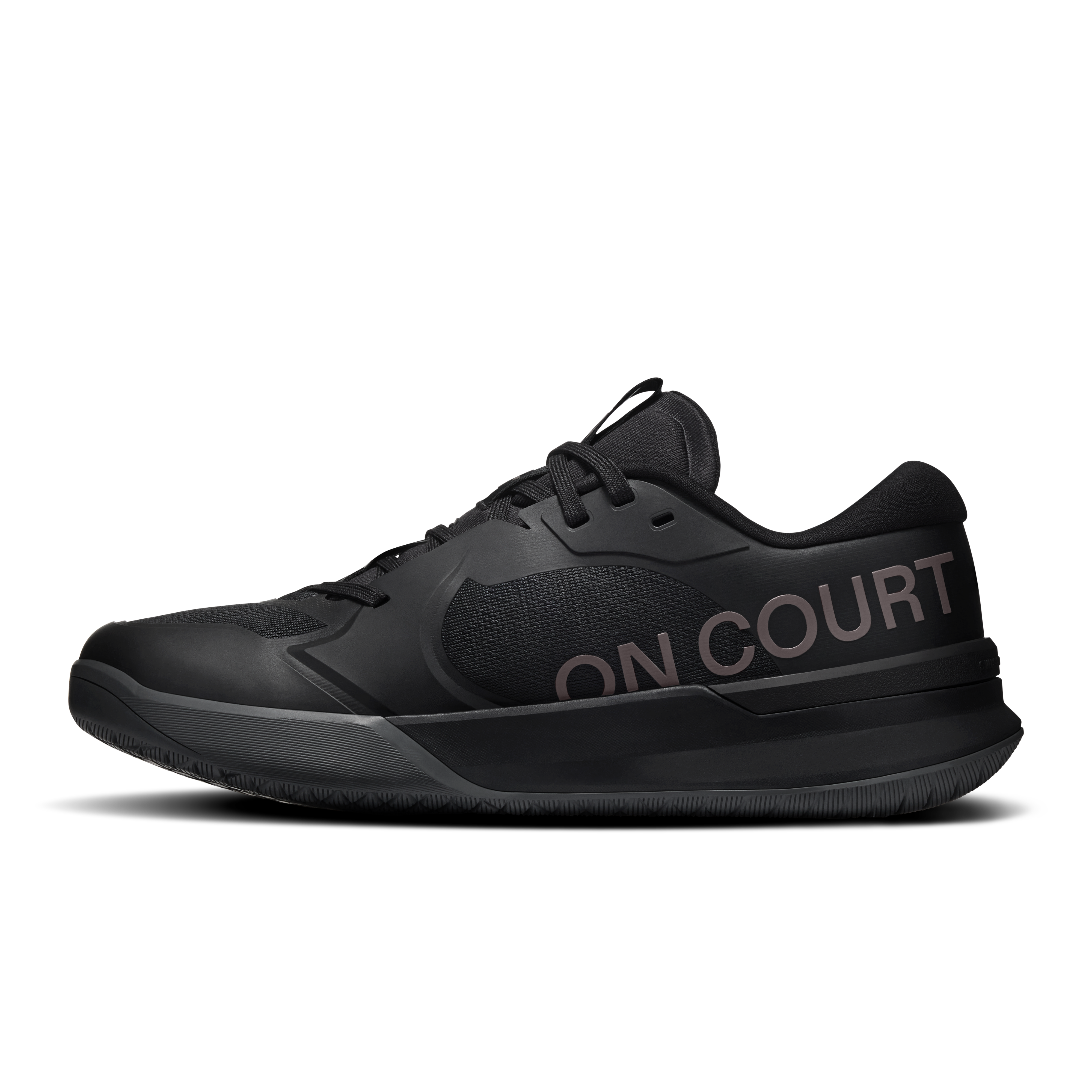 On THE ROGER Pro 3 Black & Ash Women Tennis Shoes