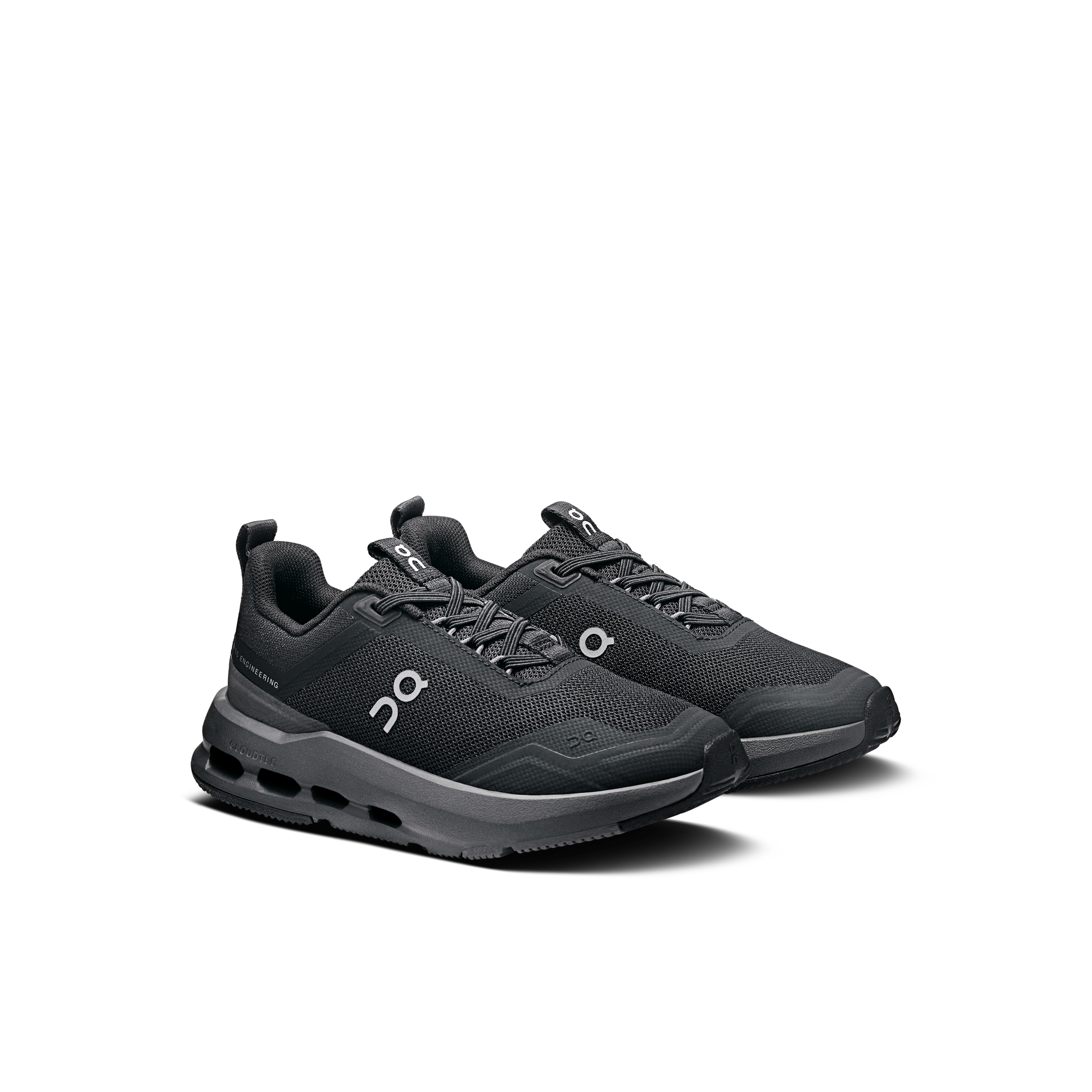 On Cloudnova Kids Black & Eclipse Enfant Active Life Chaussures