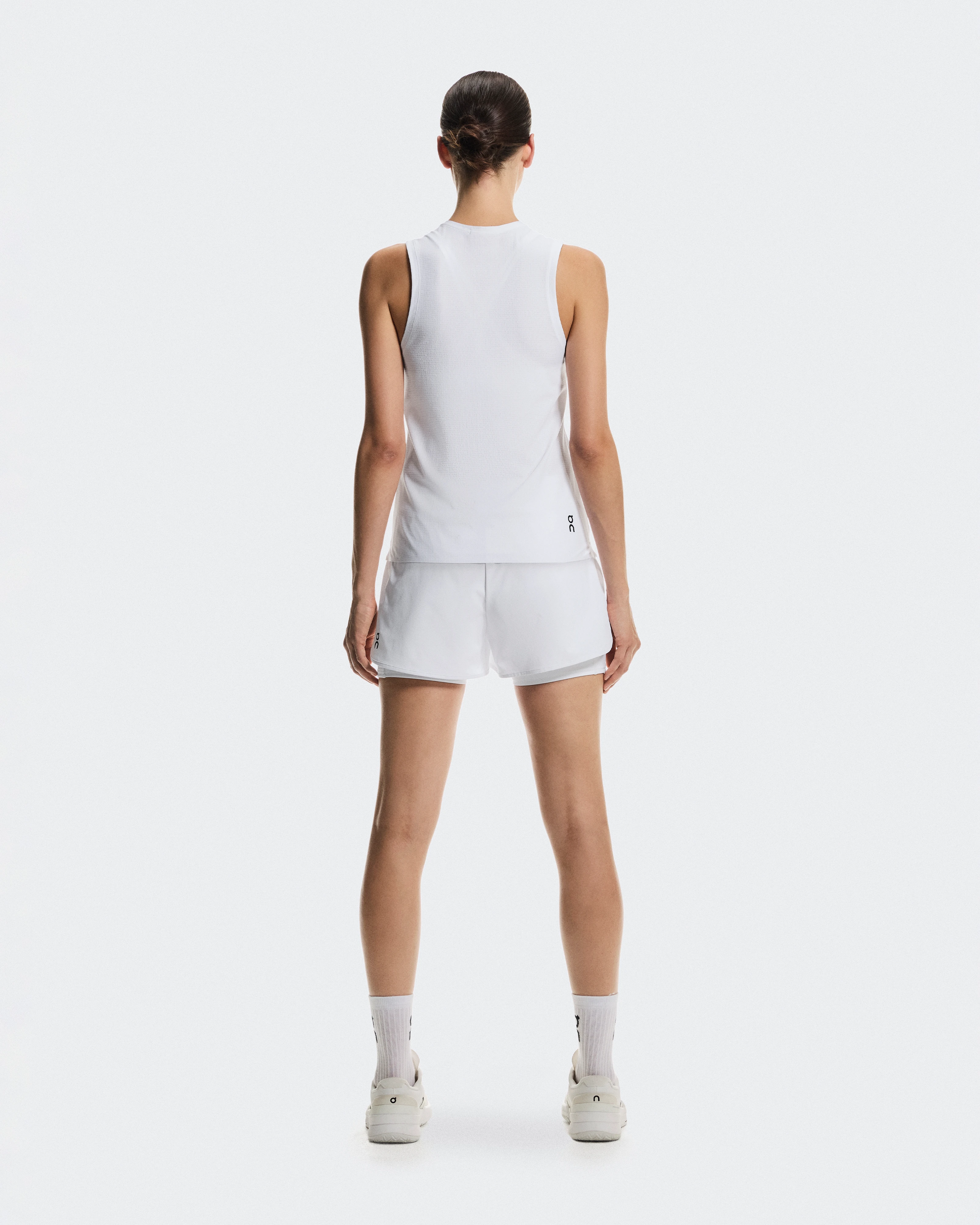 On 3" Court Shorts 2-in-1 White Women Shorts