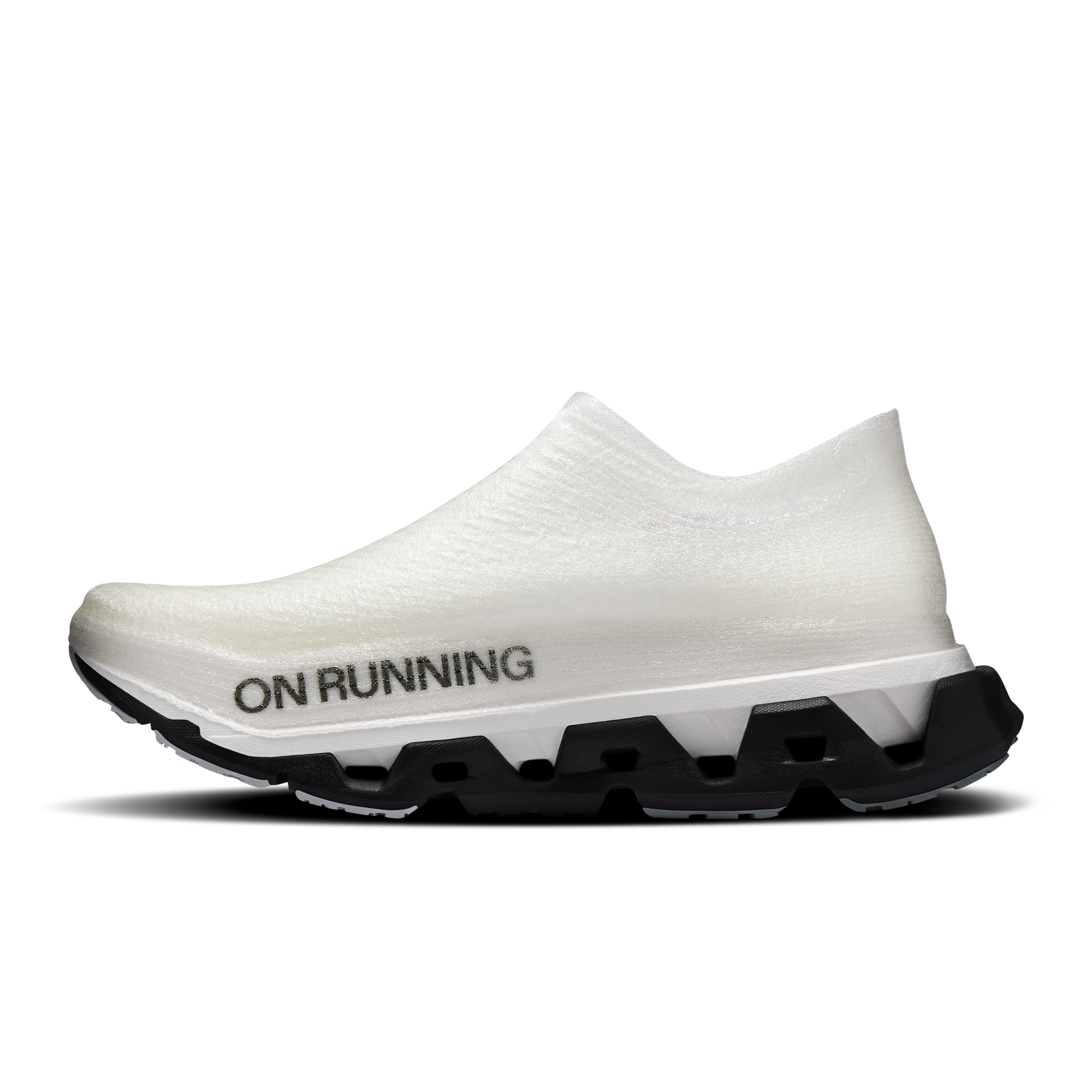 On LightSpray Cloudmonster 3 Hyper Black & Apollo Unisex Road running Shoes
