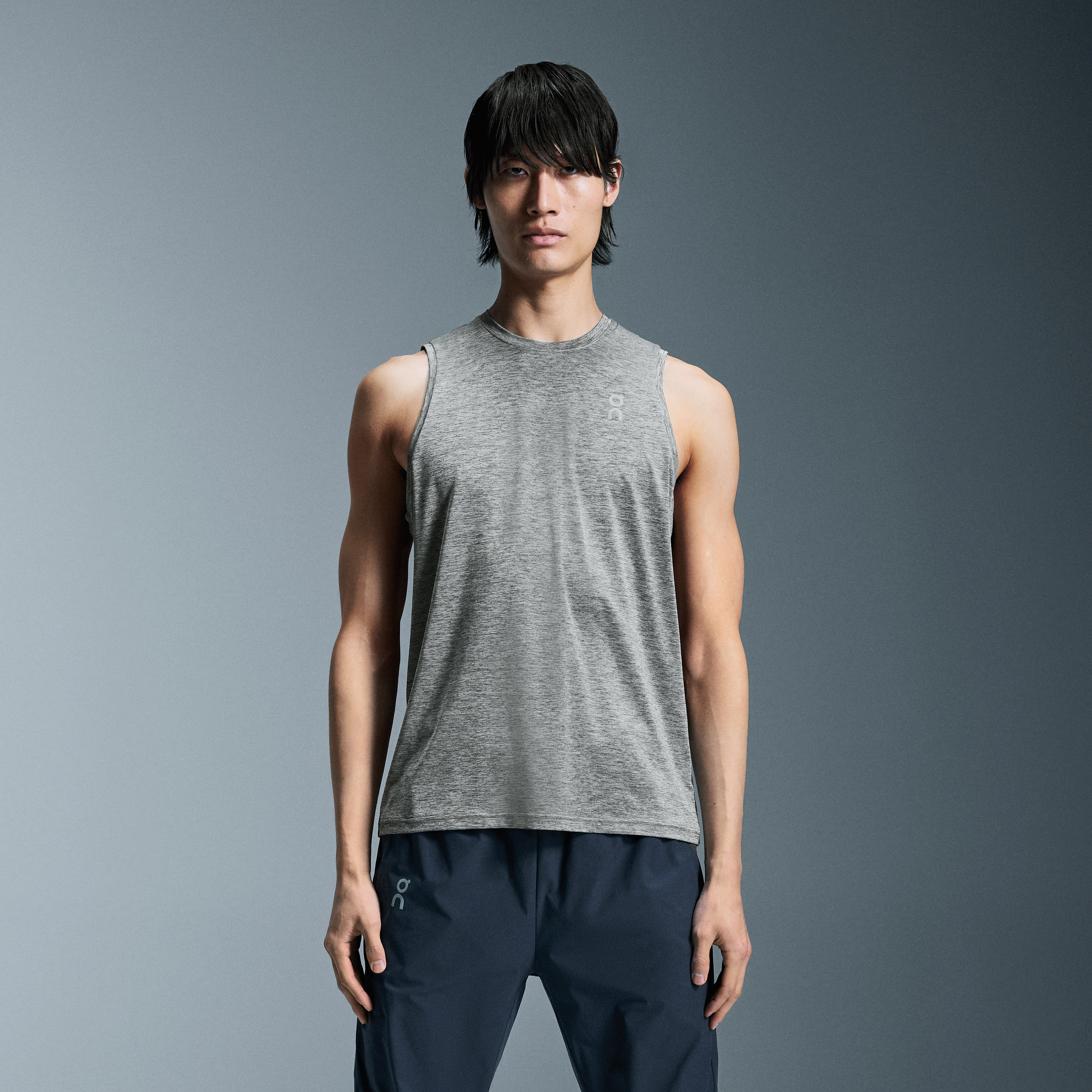 Core Tank Top in Heather Gray