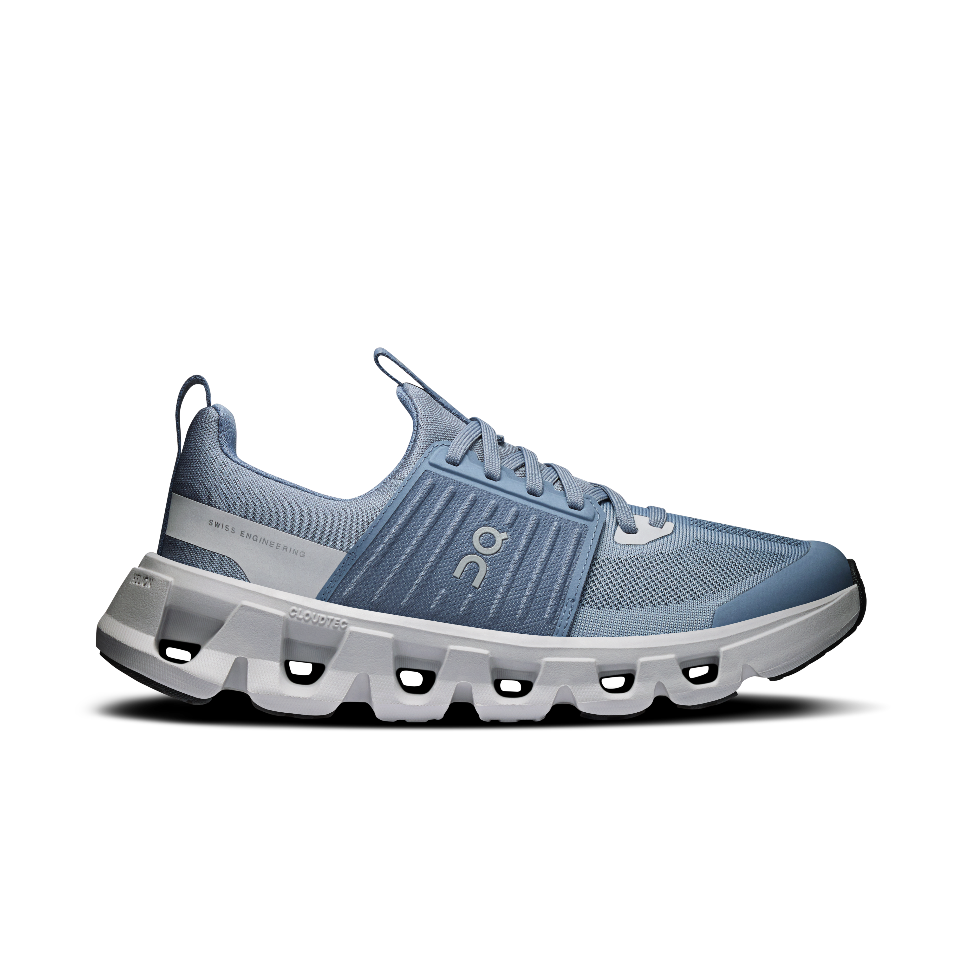 Cloudswift Youth Road Running Shoe in Metal/Glacier