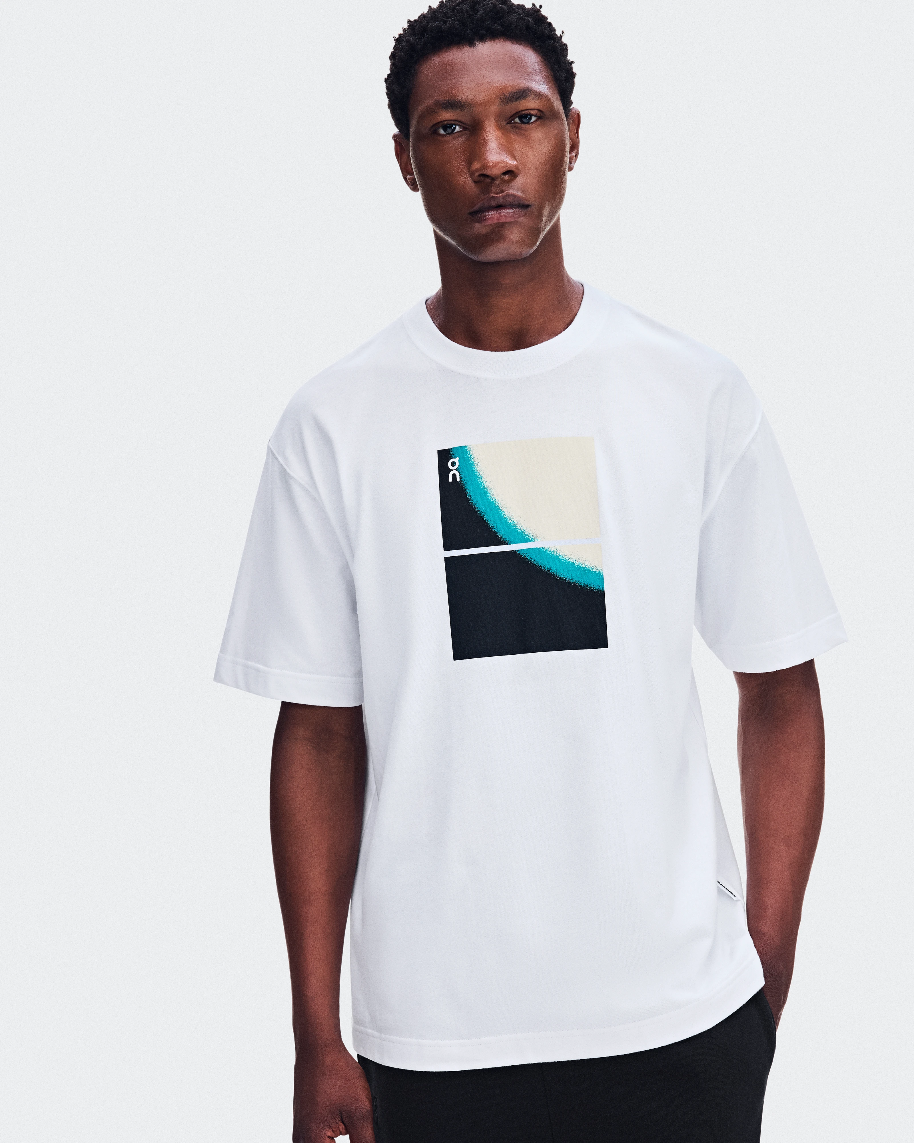 On Club-T Swing White Men Tops and t-shirts