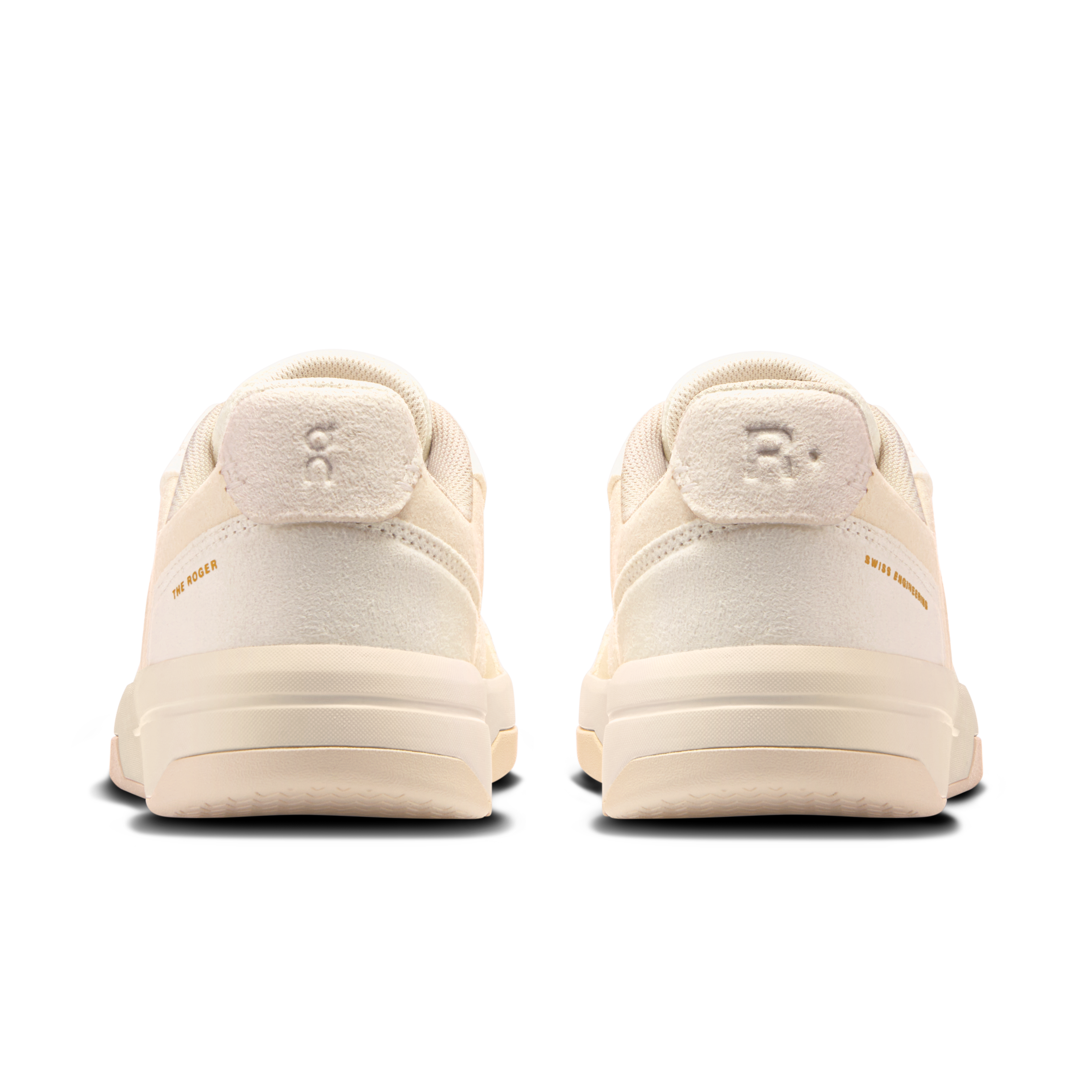 On THE ROGER Clubhouse Ace Ivory & Dew Women Tennis Shoes