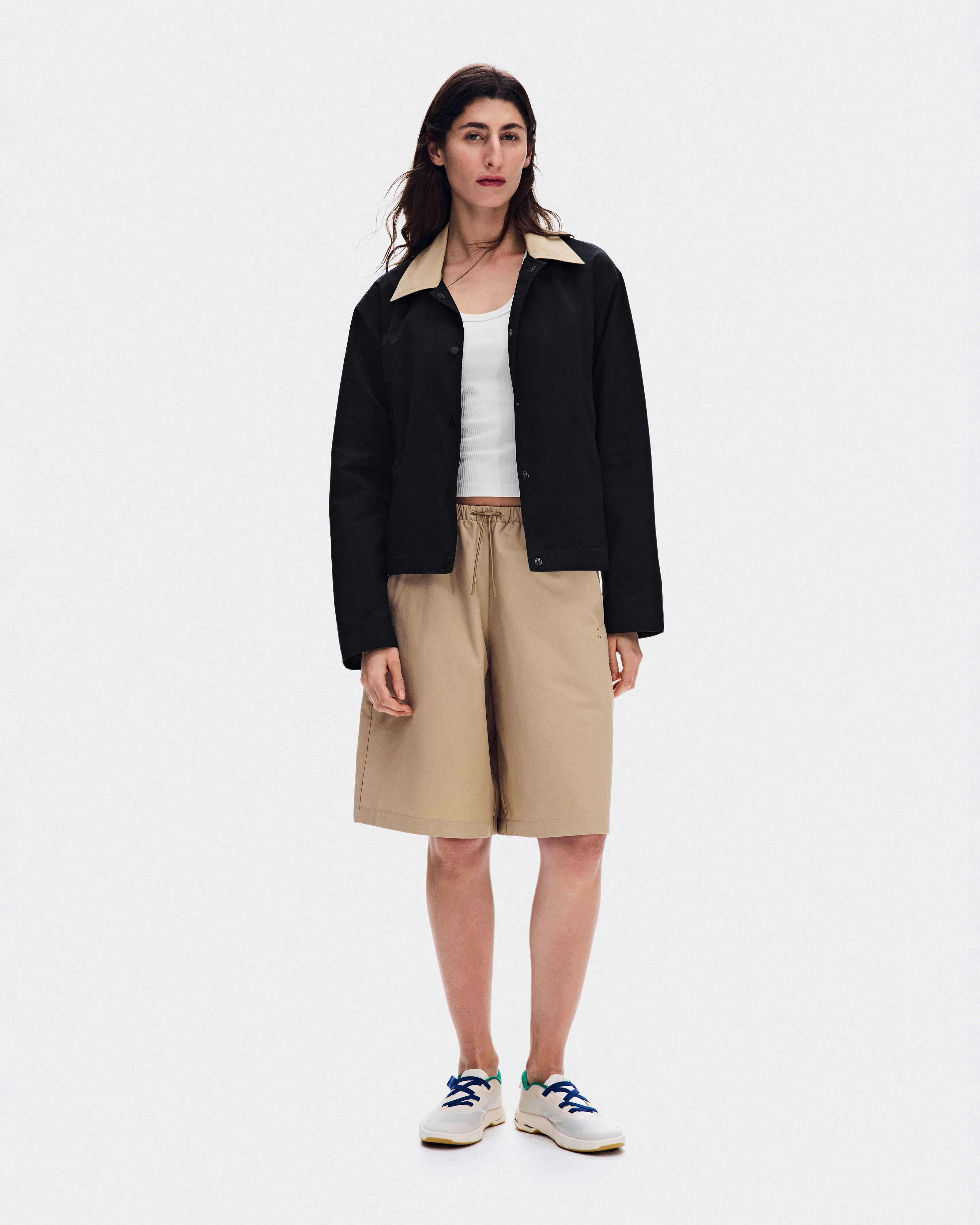 On Coach Jacket Black Women Jackets