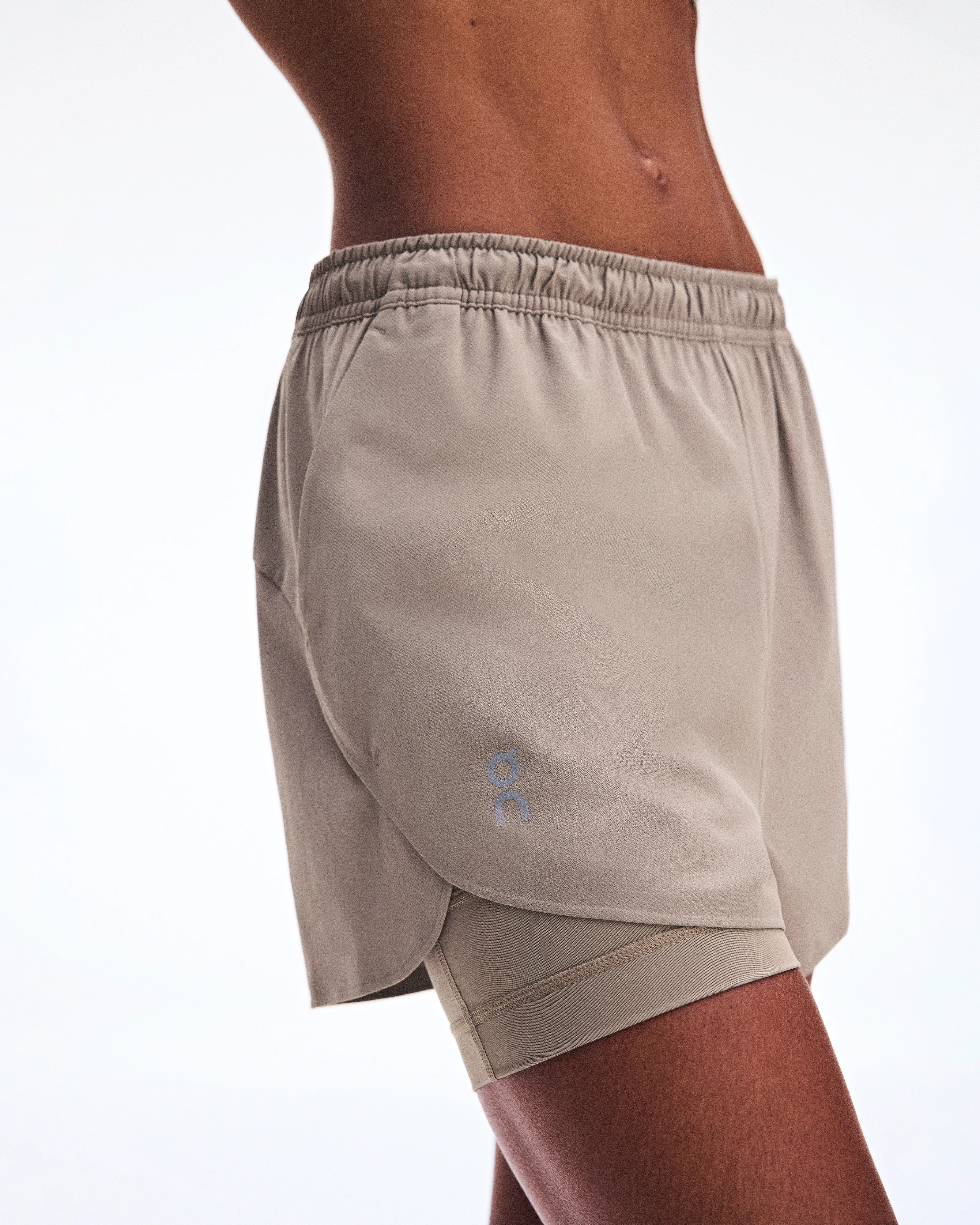 On Train 2-in-1 Shorts Clay Women – High-intensity training Shorts