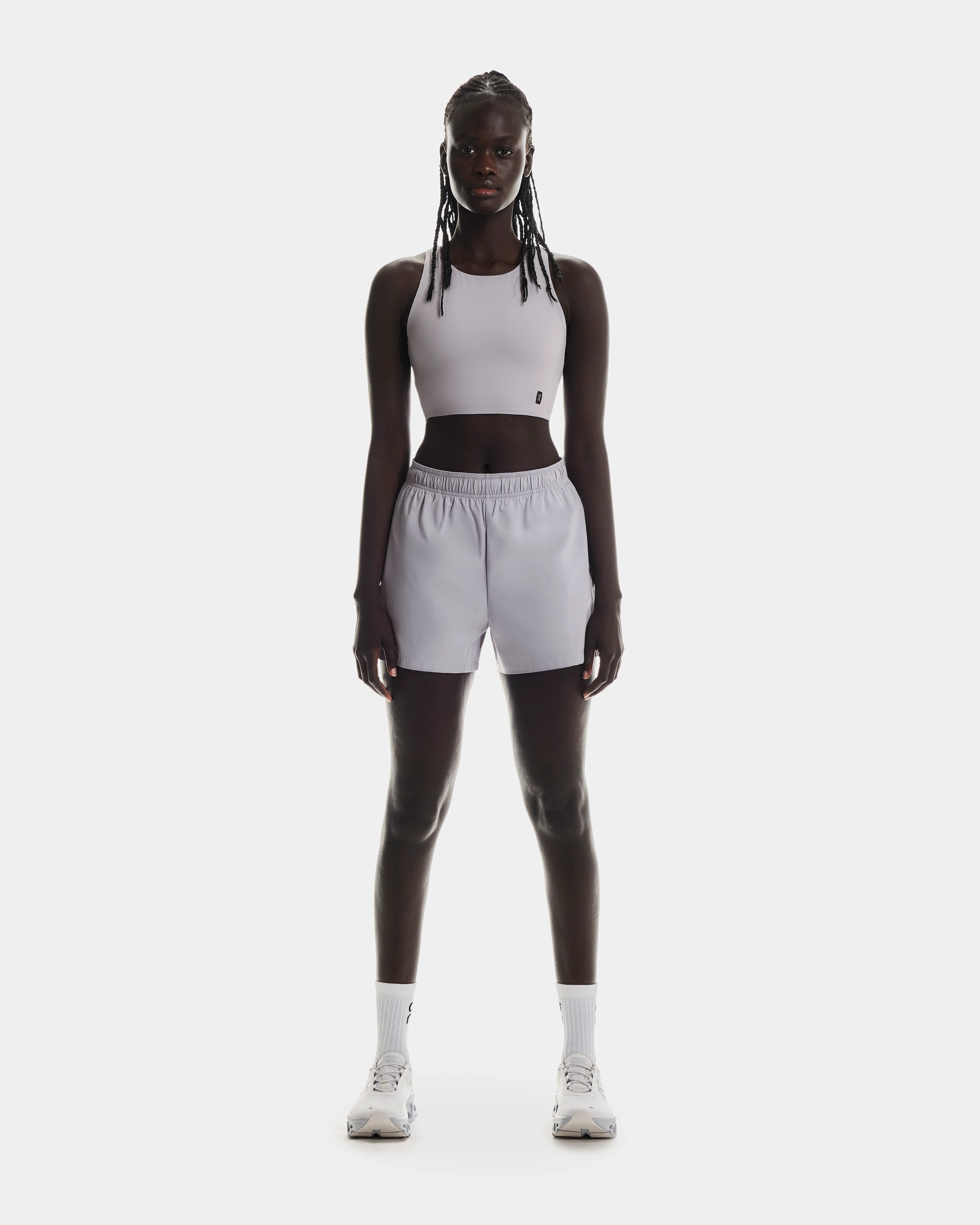 On Core 2-in-1 Crop Lilac Women Tops and t-shirts