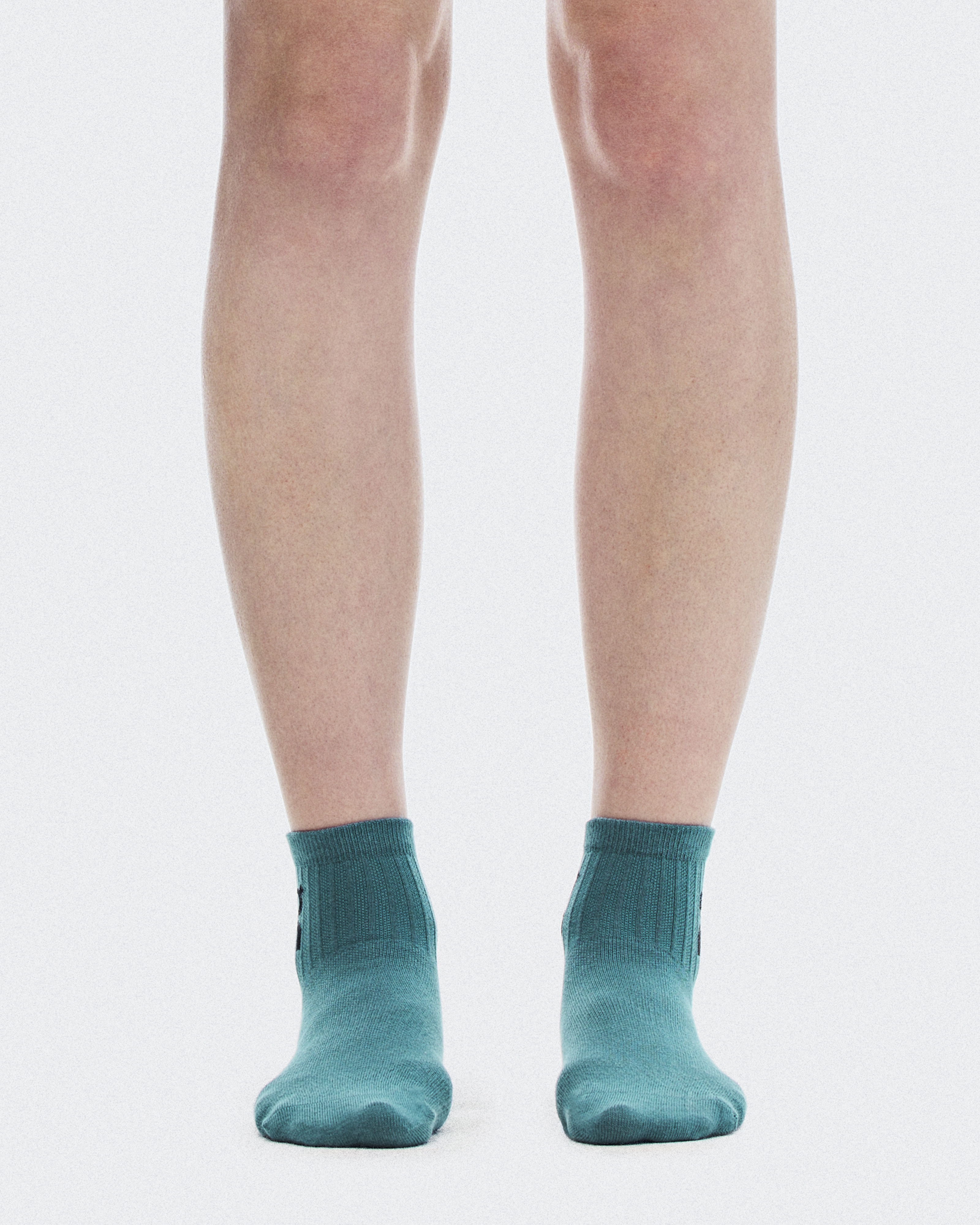 Logo Sock Mid 3P | Blue | On Japan