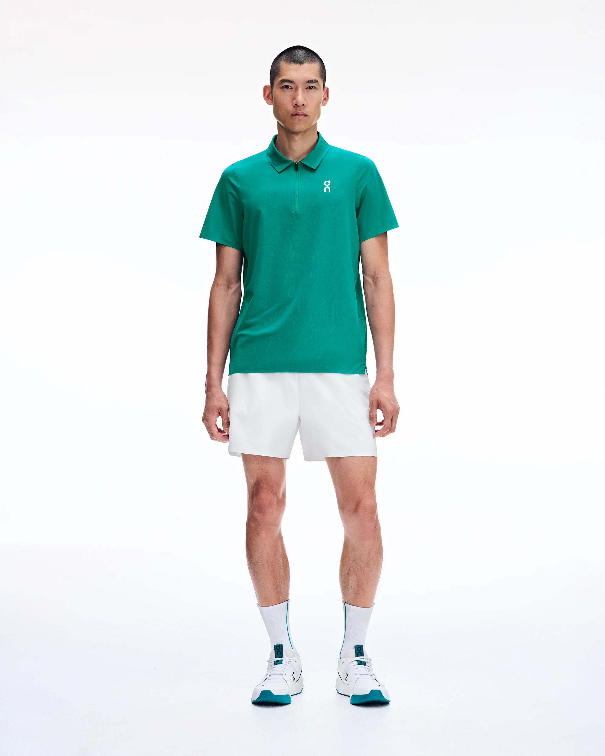 Men's Court Polo Neem