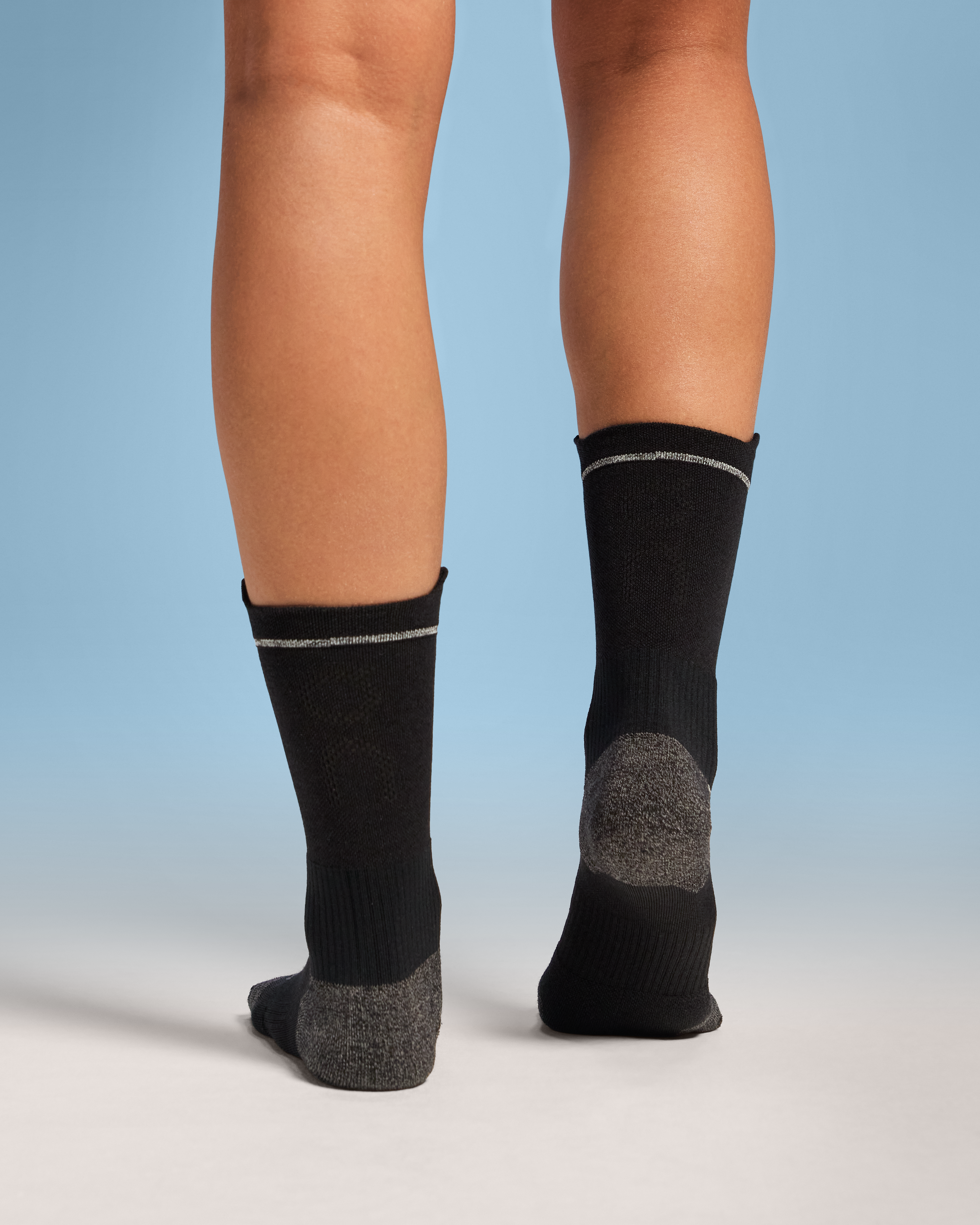 Merino Ultra SockUnisex / Black / 38-40