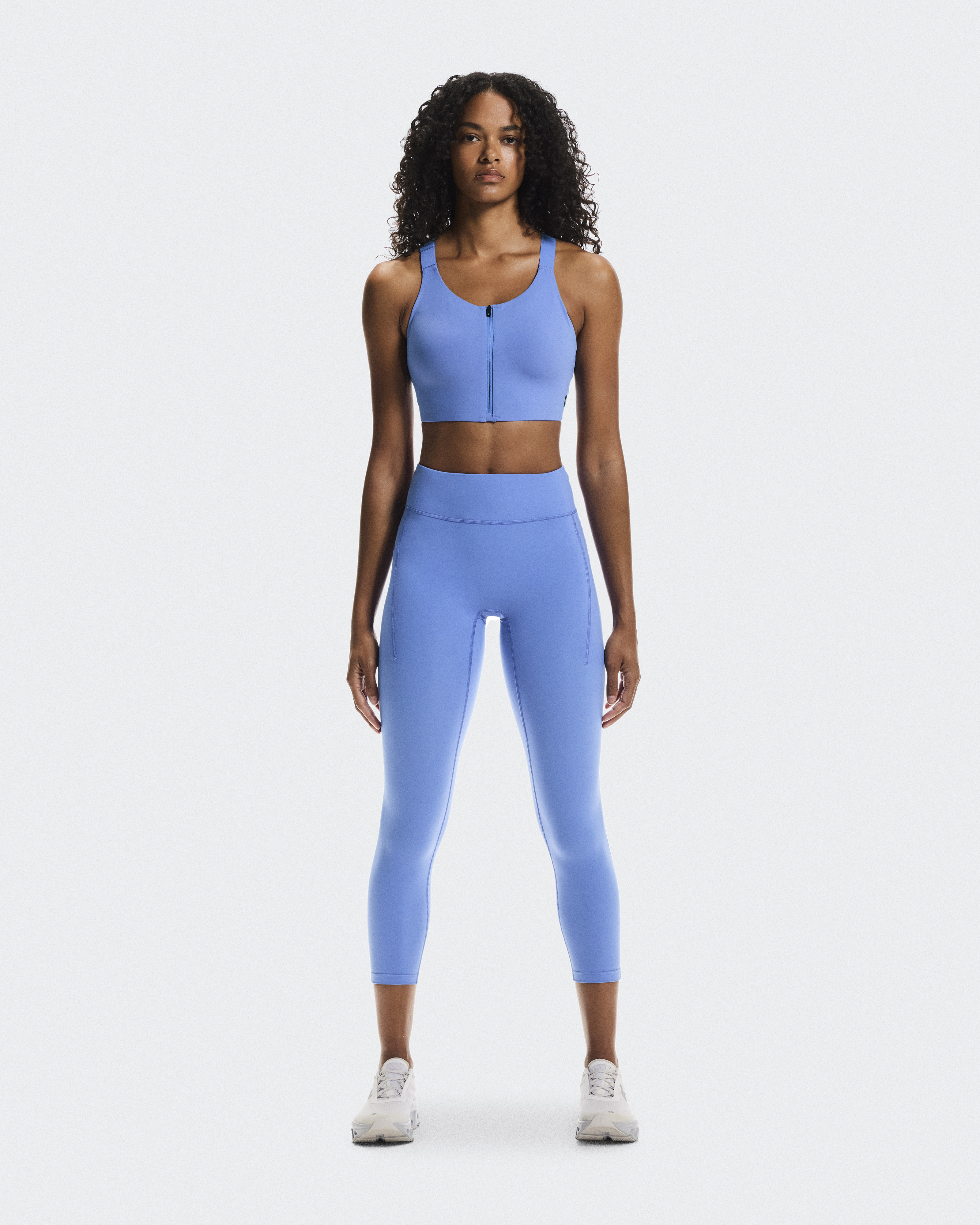 Women's Performance Tights 7/8 | Blue & Purple | On Canada