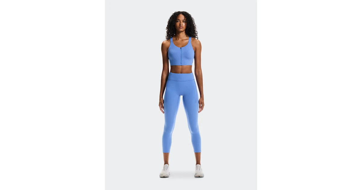 On women's Performance Tights 7/8 in Sailor blue — photo 1 of 1