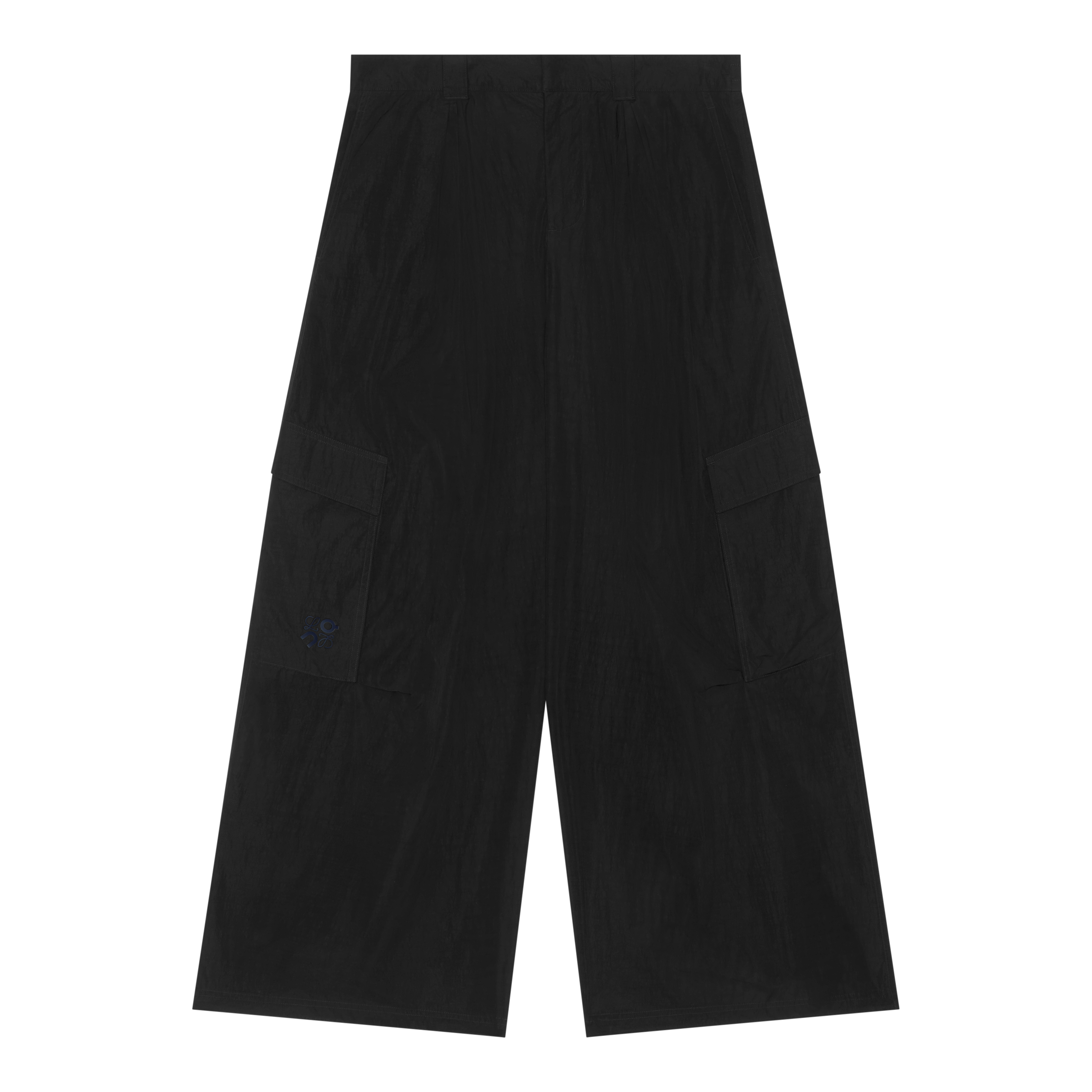 Pleated Cargo Trousers LOEWE in Black